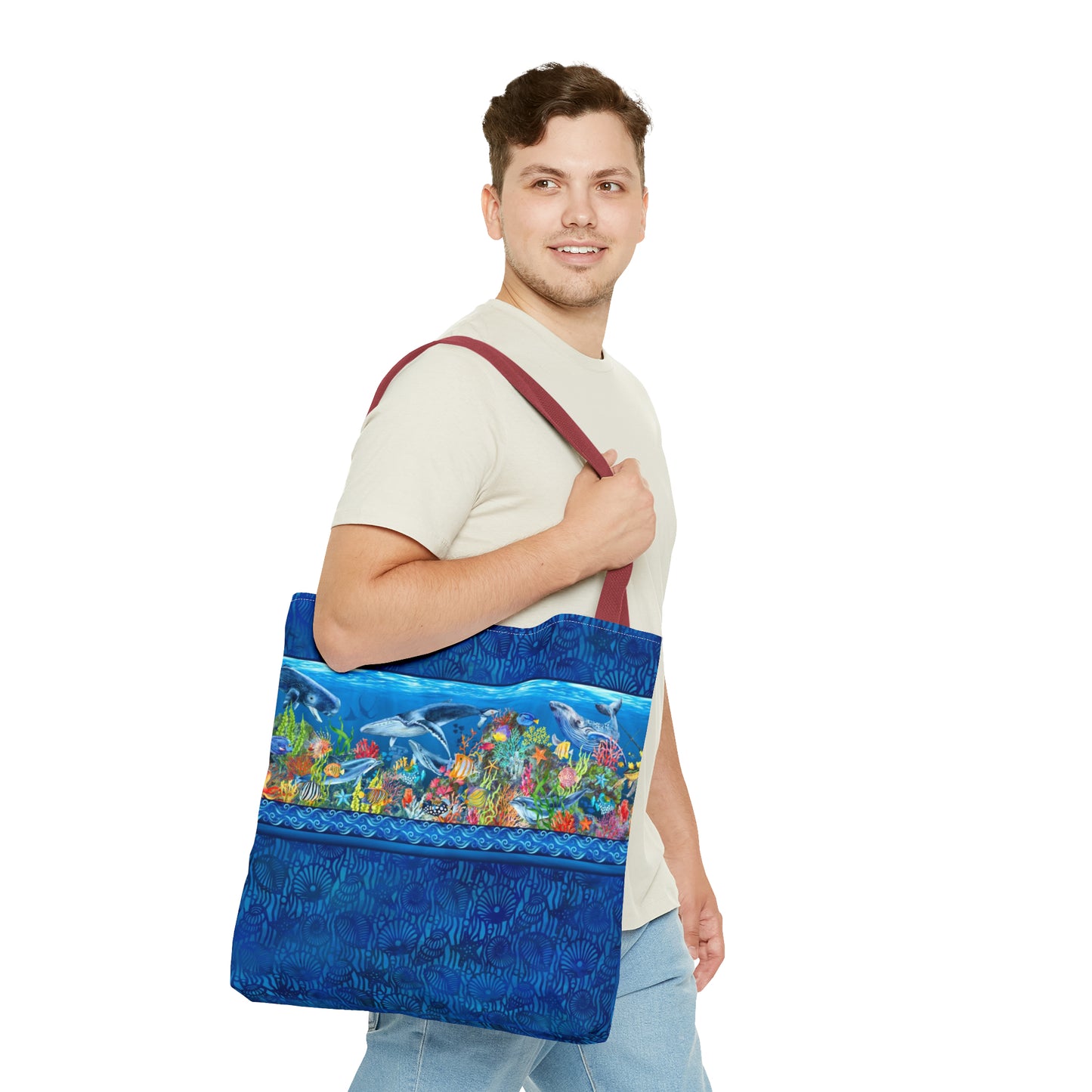 Tote Bag:  large-18x18;  "Calypso"