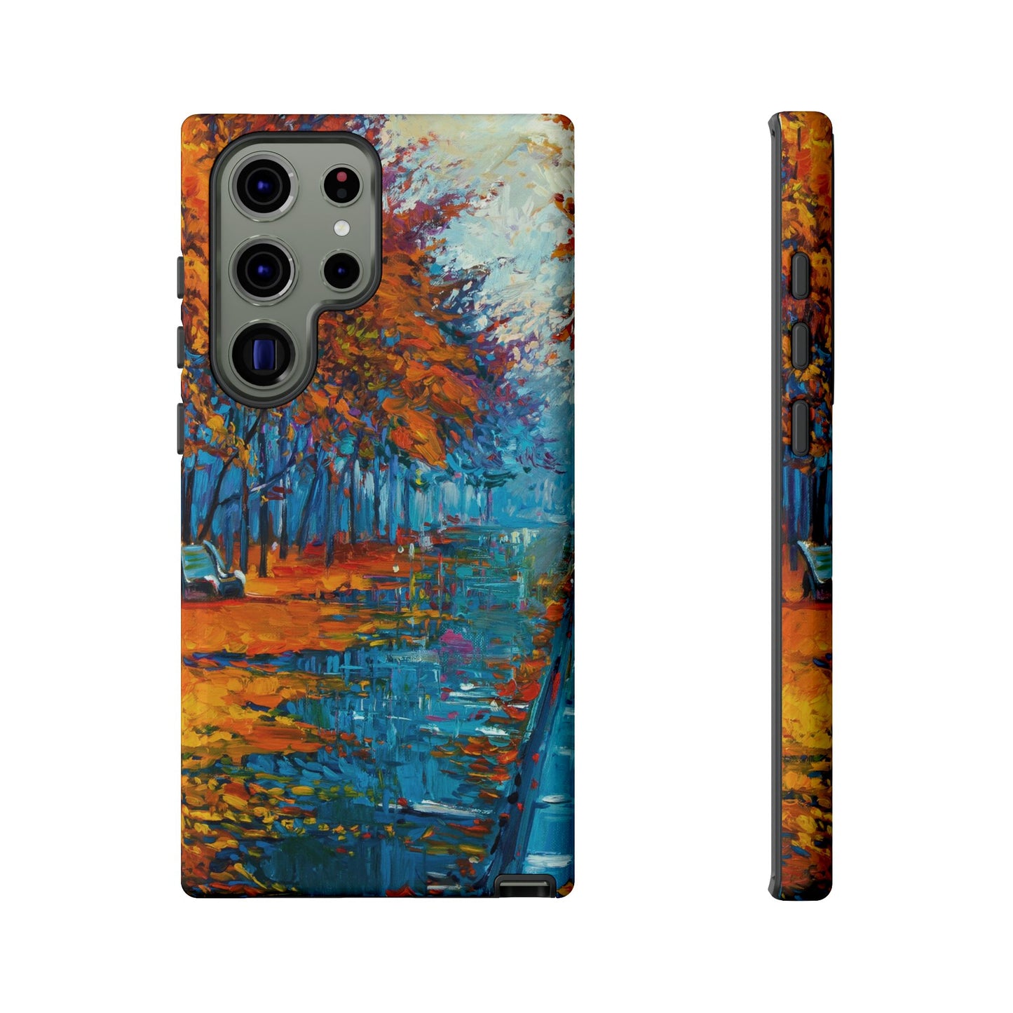 Samsung Galaxy S23 - Tough Case-Phone Case:  Year of Art [Fall Bench]