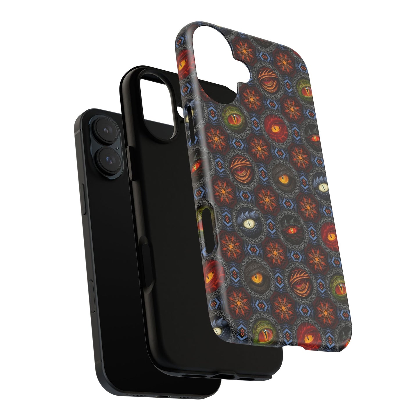Apple I-Phone 16 (Series) Tough Case-Phone Case:  Dragons [Eyes]