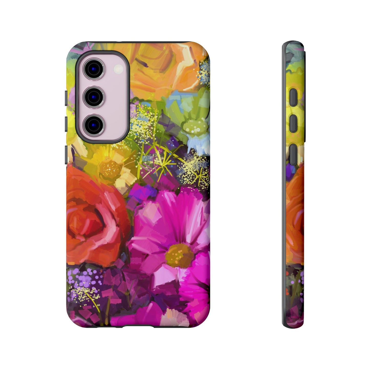 Samsung Galaxy S23 - Tough Case-Phone Case:  Year of Art [Flowers]