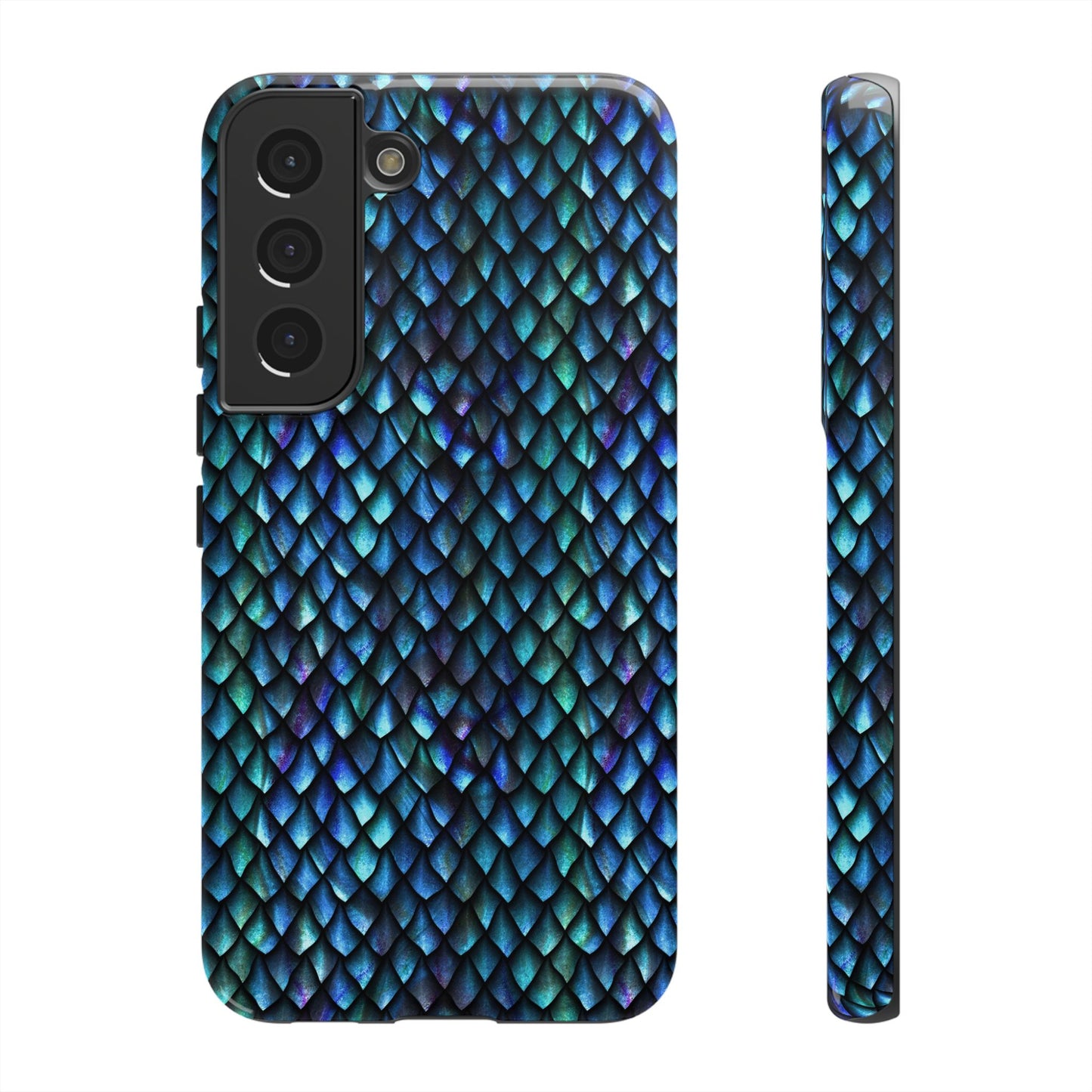Samsung Galaxy S22 - Tough Case-Phone Case:  Dragons [Luminescent Scales]