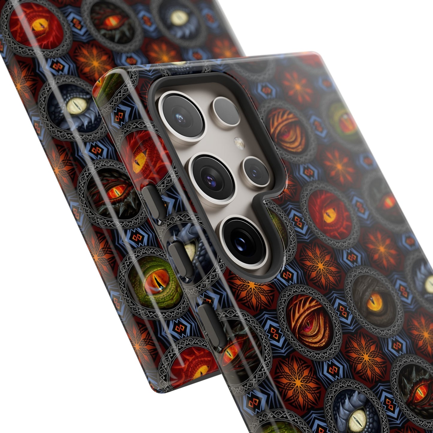 Samsung Galaxy Series Tough Case-Phone Case: Dragons [Eyes]