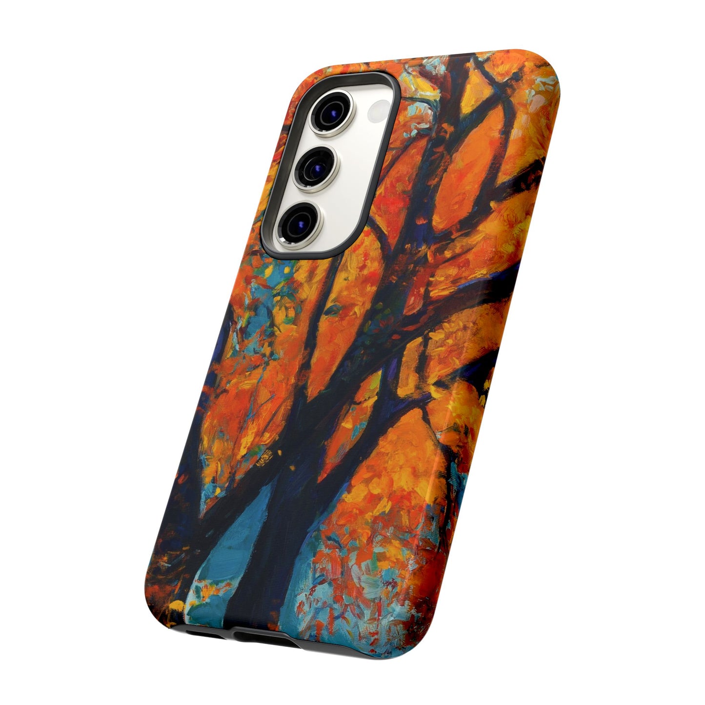 Samsung Galaxy S23 - Tough Case-Phone Case: Year of Art [Fall Tree]