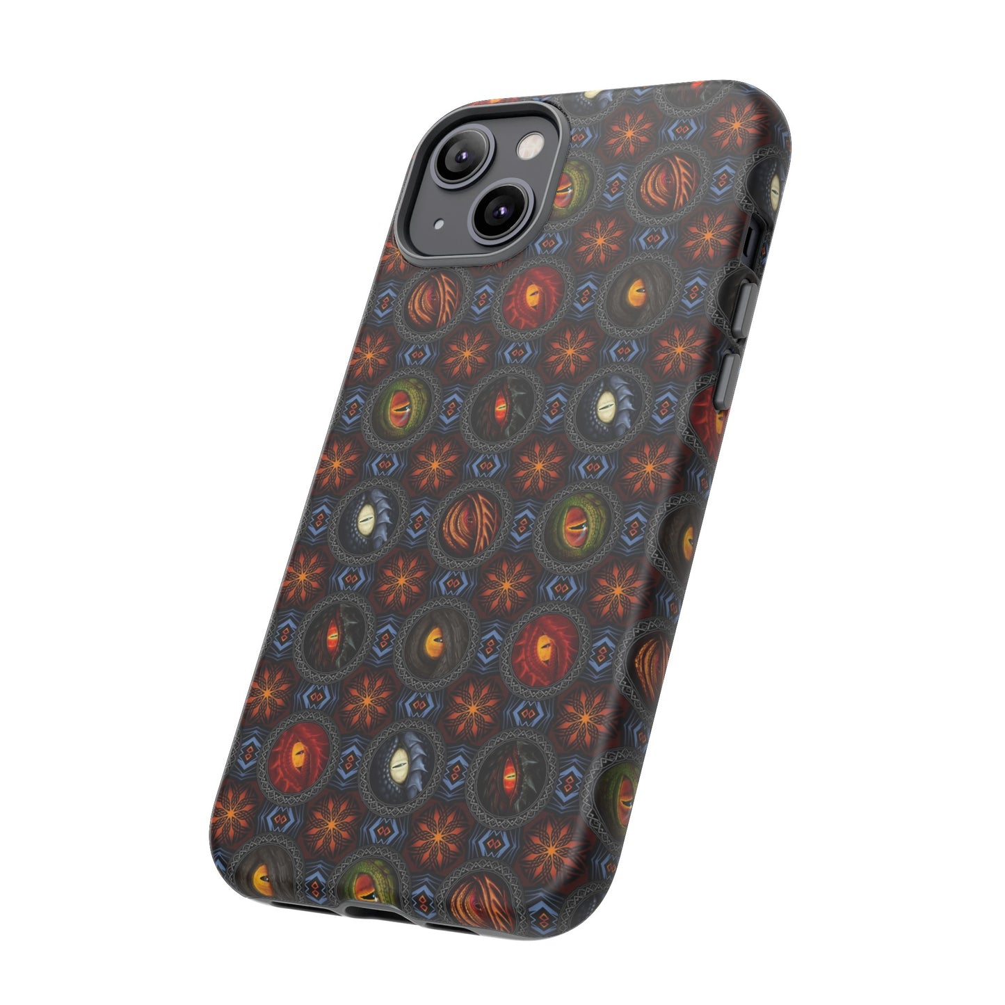 Apple I-Phone 14 (Series) Tough Case-Phone Case: Dragons [Eyes]