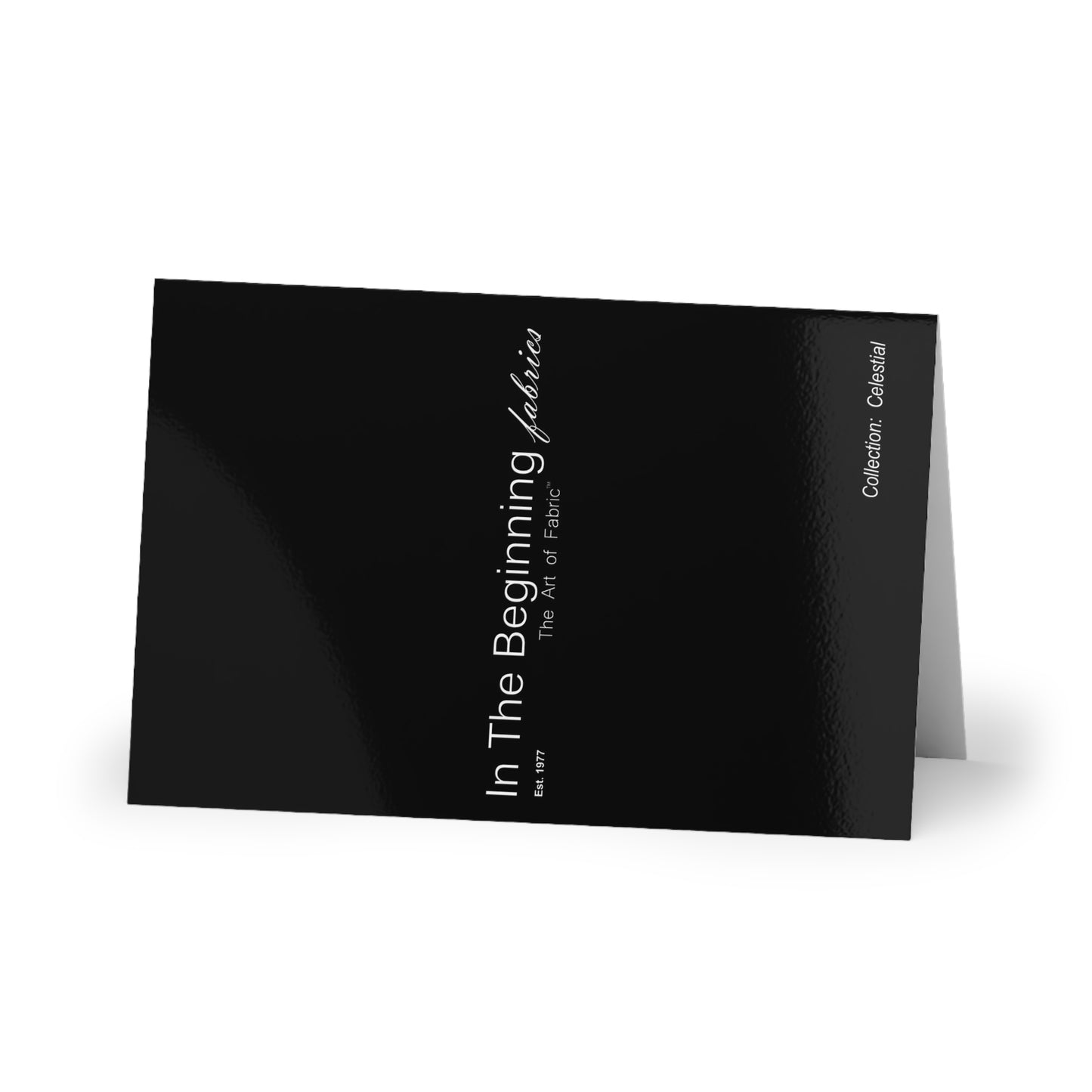 NOTE CARDS: CELESTIAL [Suns and Moons-Black]