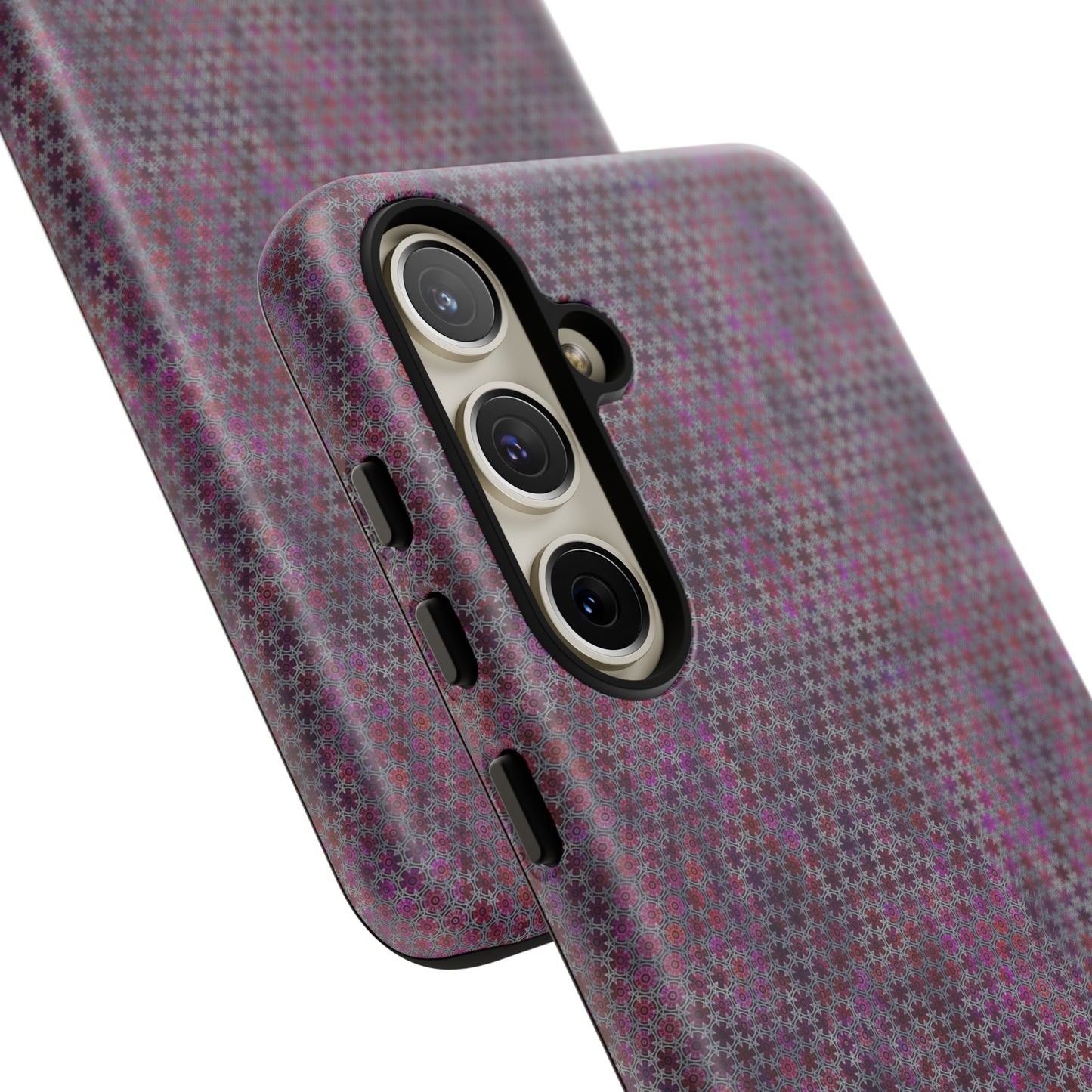 Samsung Galaxy Series Tough Case-Phone Case: Sci-Fi [Purple Barbs]