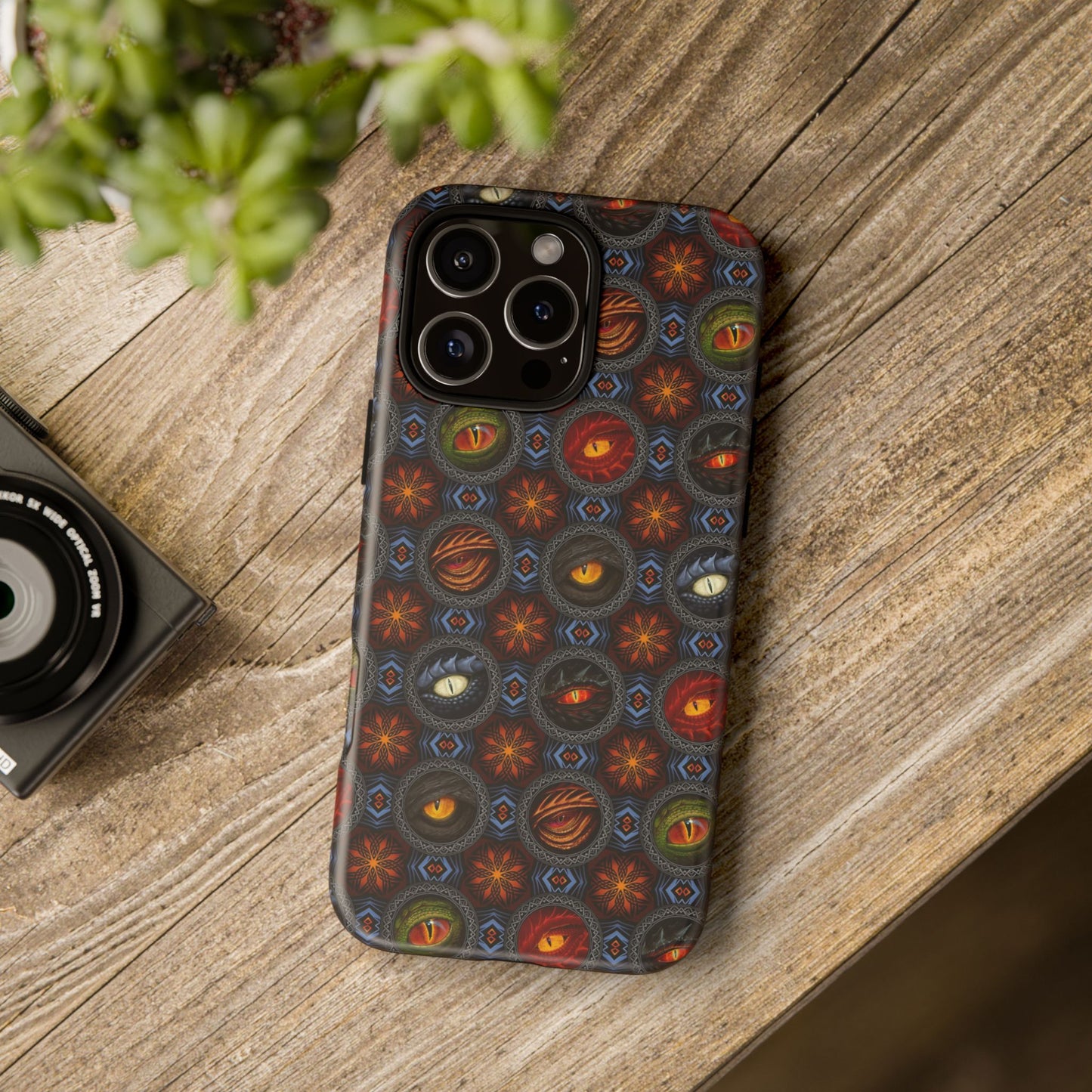Apple I-Phone 16 (Series) Tough Case-Phone Case:  Dragons [Eyes]