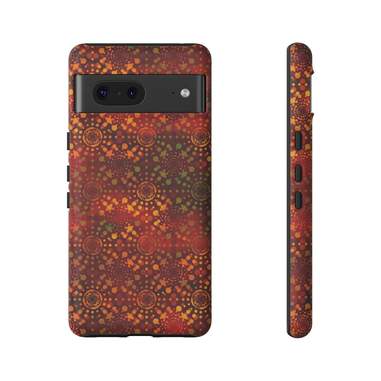 Google Pixel Tough Case-Phone Case: Dreamscapes [Red Kaliedoscope]