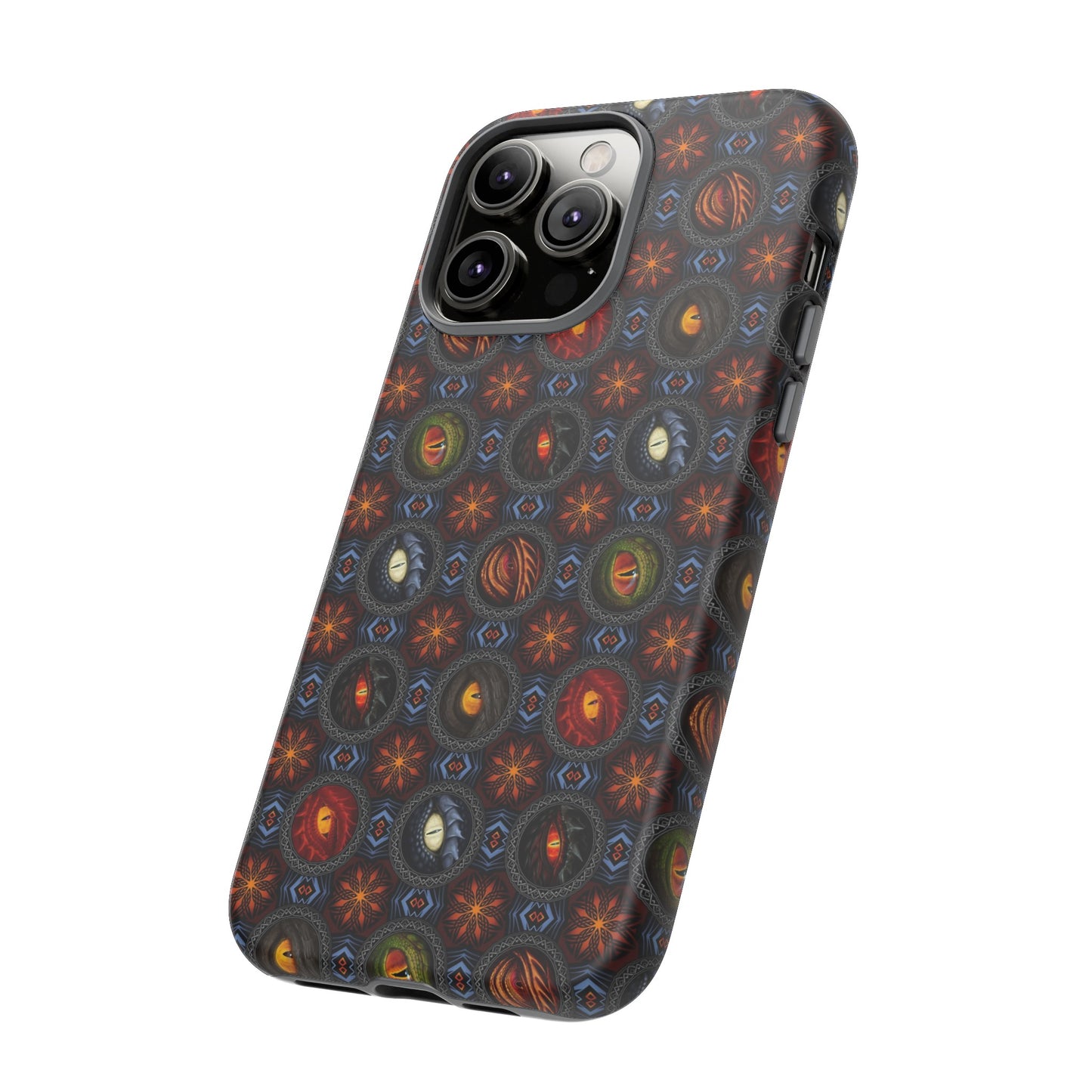 Apple I-Phone 14 (Series) Tough Case-Phone Case: Dragons [Eyes]