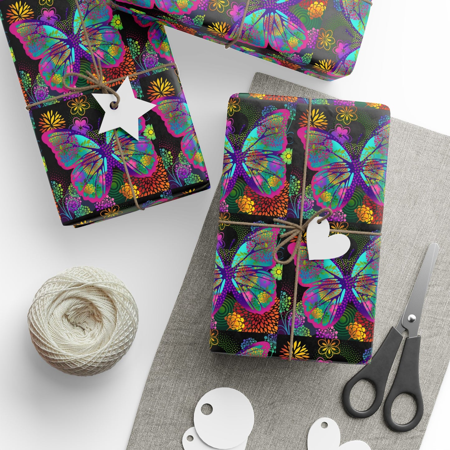 Wrapping Paper:  Unusual Garden [Butterfly 1]