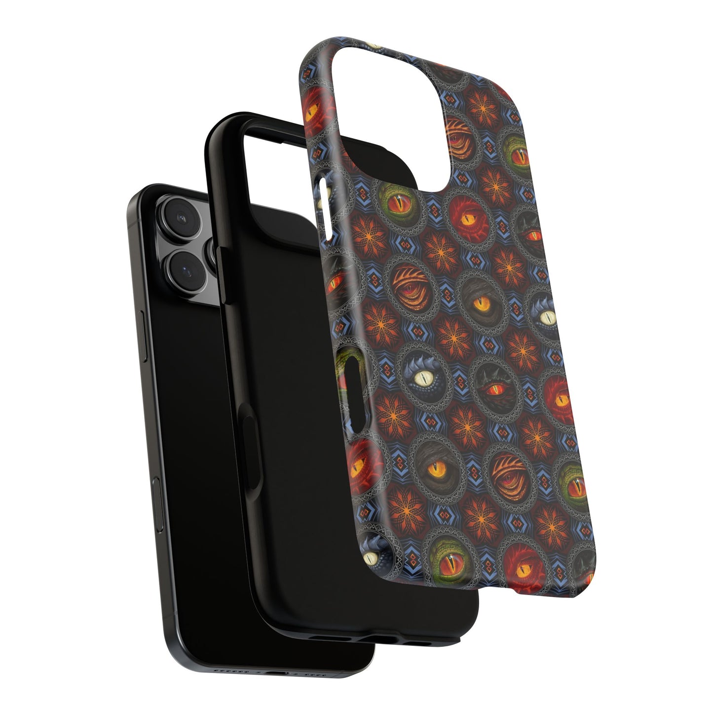 Apple I-Phone 16 (Series) Tough Case-Phone Case:  Dragons [Eyes]