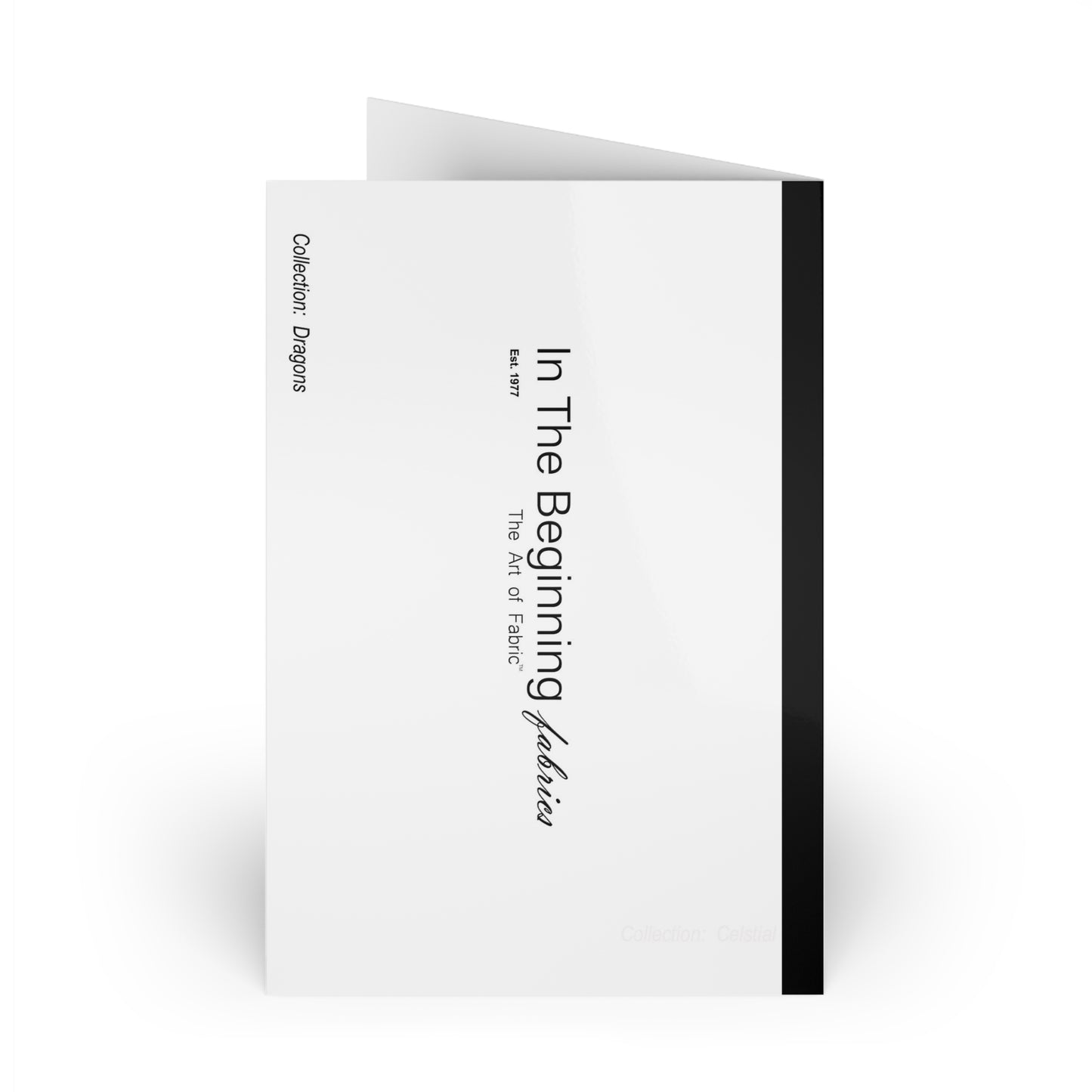 NOTE CARDS: DRAGONS [Eyes-Black Background]
