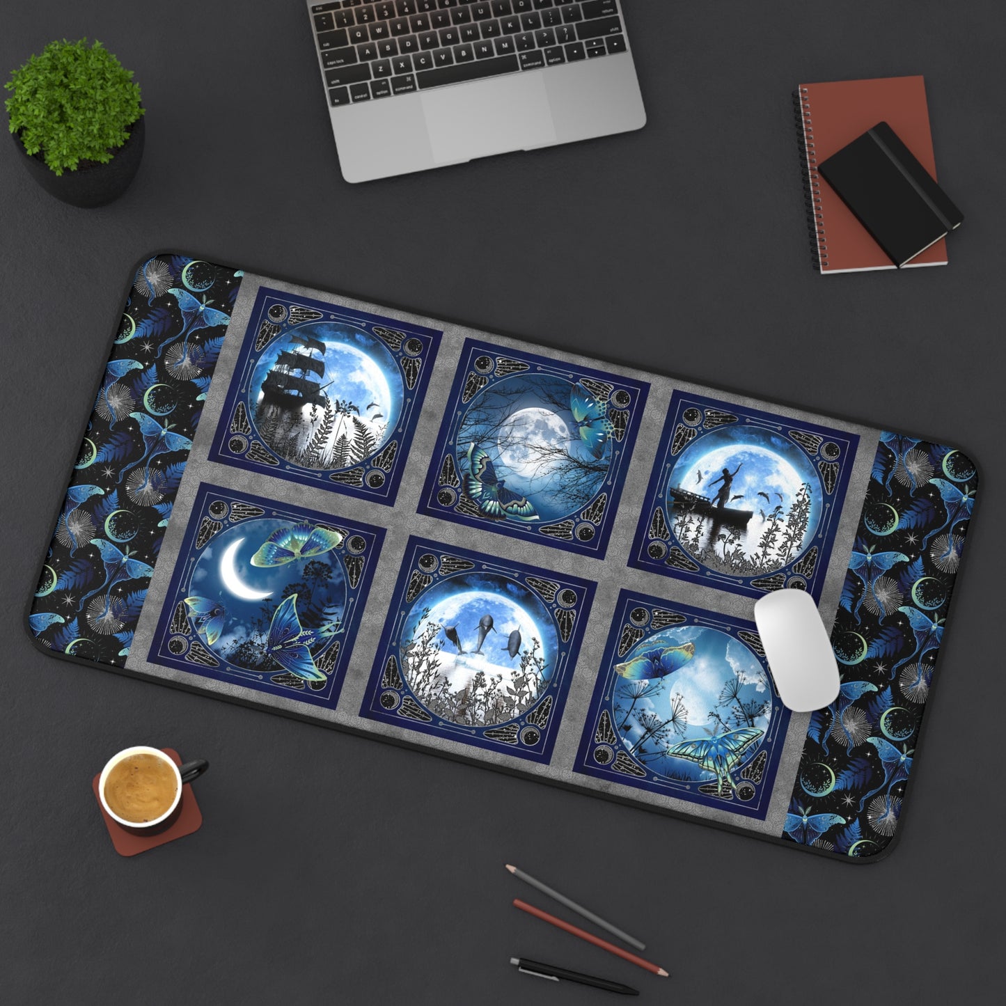Desk Mat (23x13):  La Luna [Moonscapes]