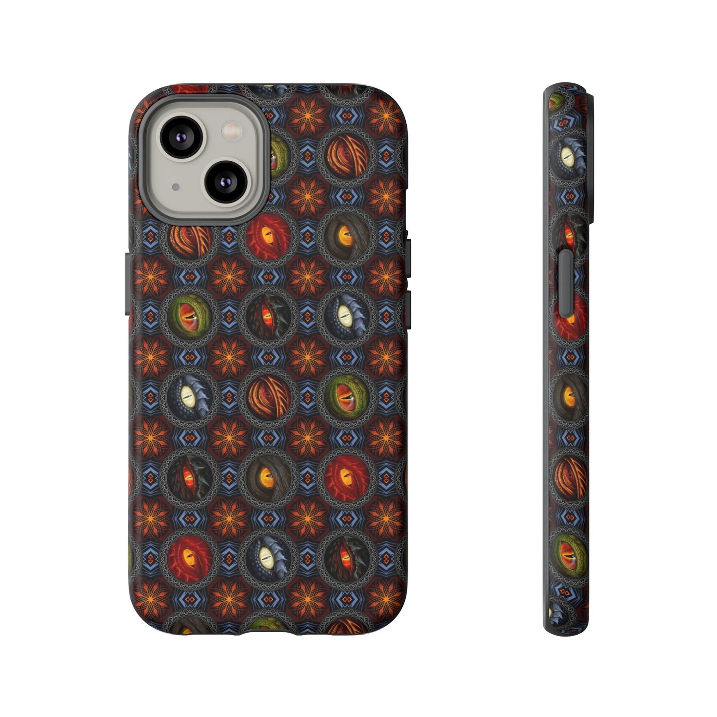 Apple I-Phone 14 (Series) Tough Case-Phone Case: Dragons [Eyes]