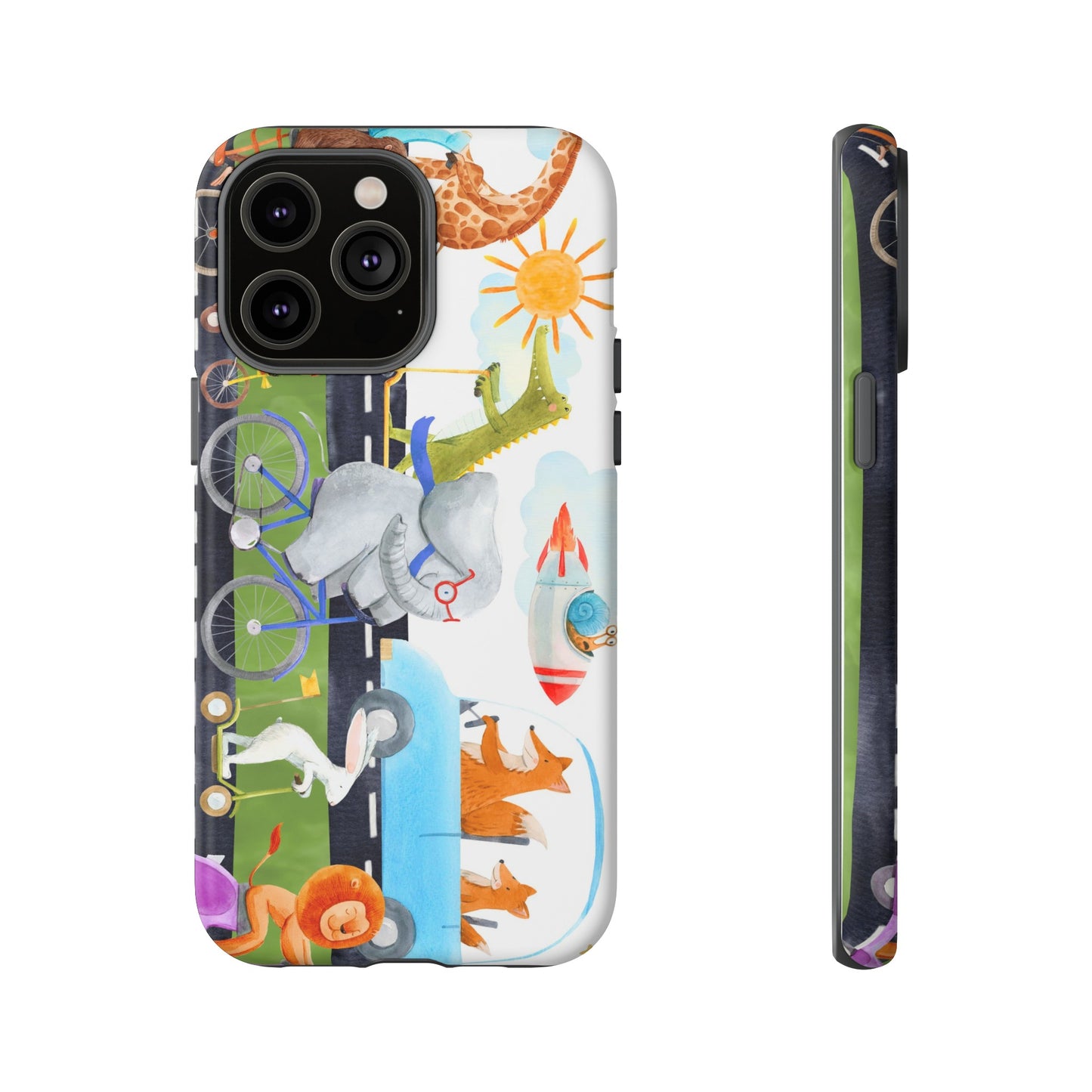 Apple I-Phone 14 (Series) Tough Case-Phone Case: On The Go [Border]