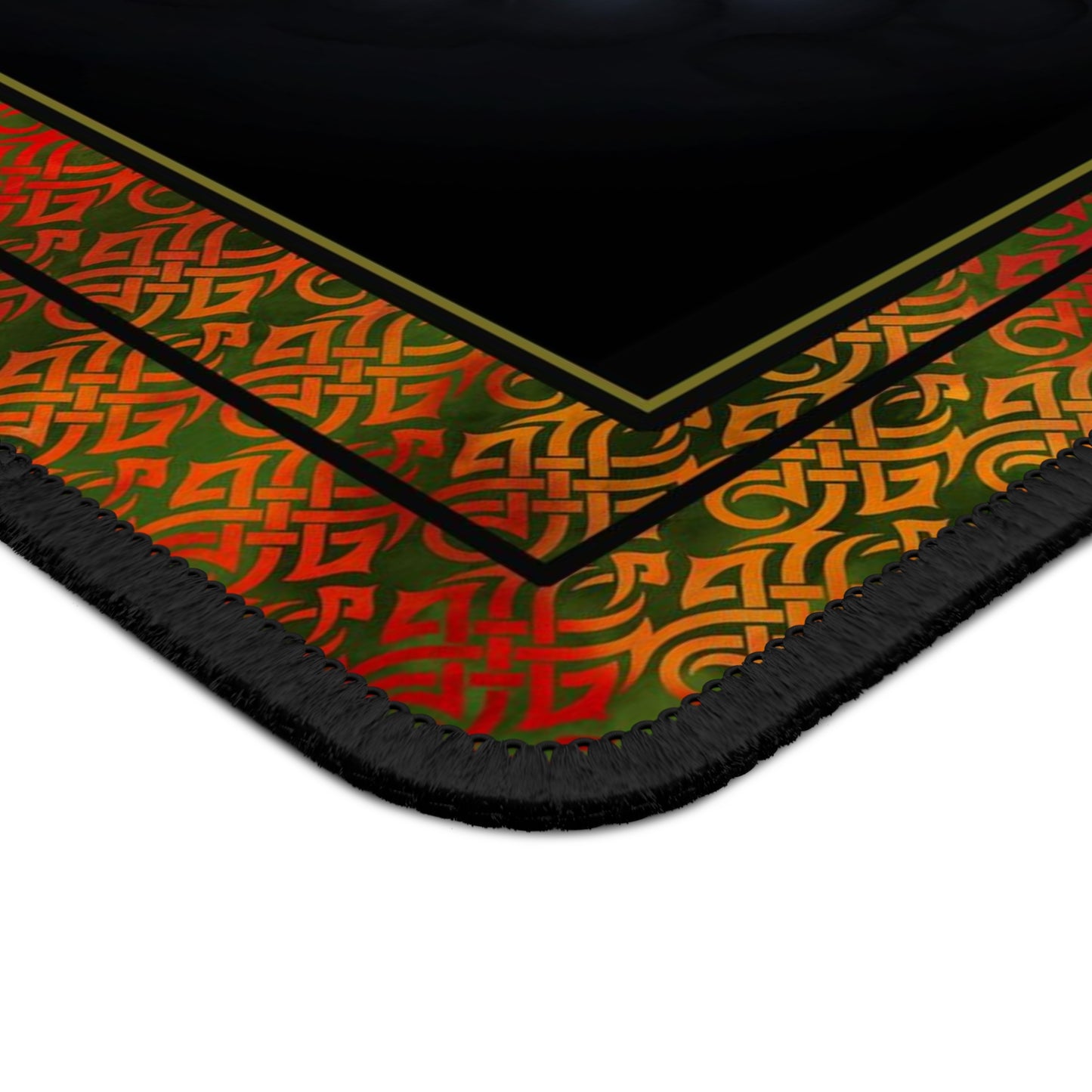 Mouse Pad-Gaming;  9x7 - "Dragons" [Fire Red-Black Eyel]