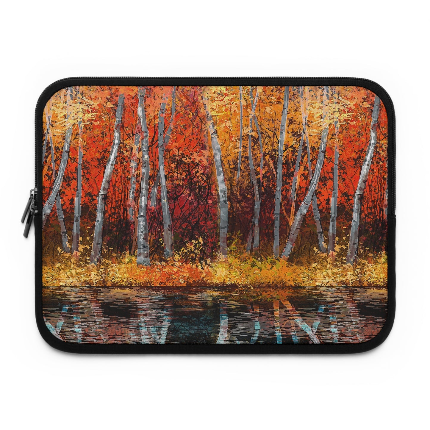 Laptop Sleeve:  [Year of Art]:  Aspen Trees 1
