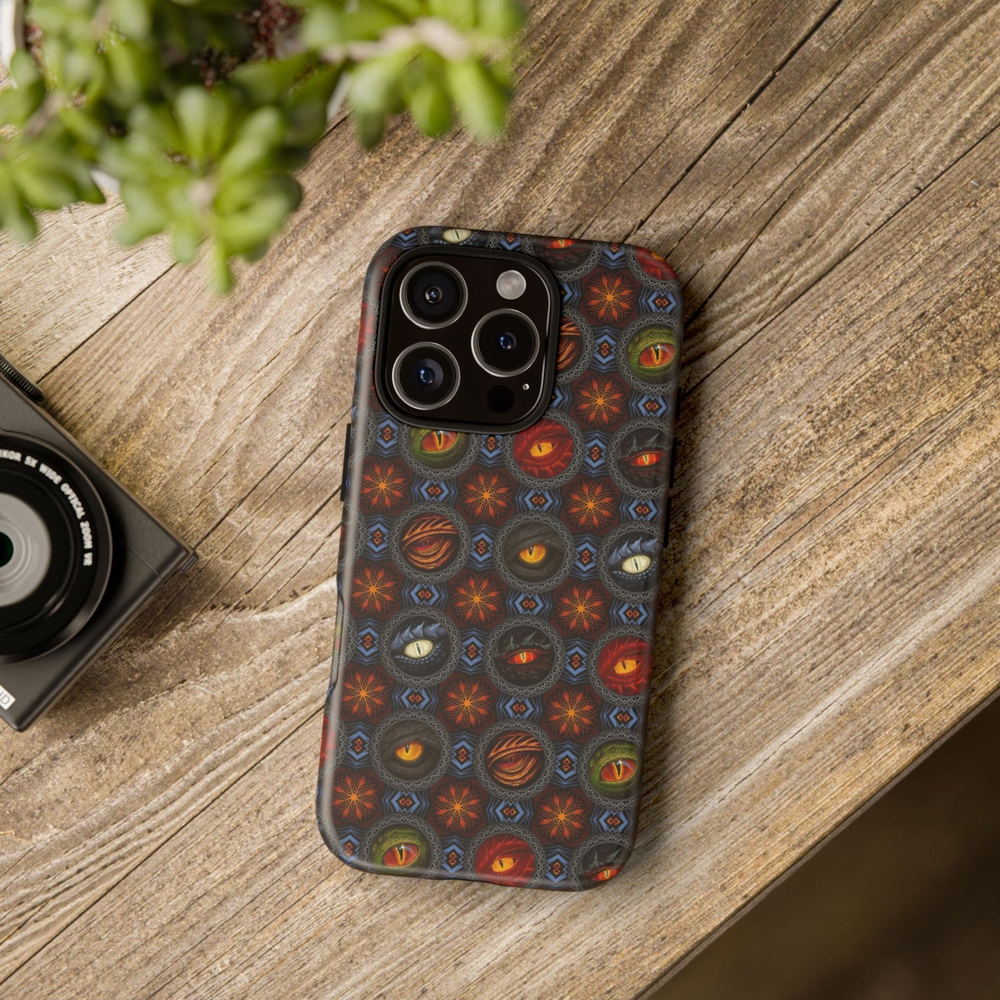 Apple I-Phone 16 (Series) Tough Case-Phone Case:  Dragons [Eyes]