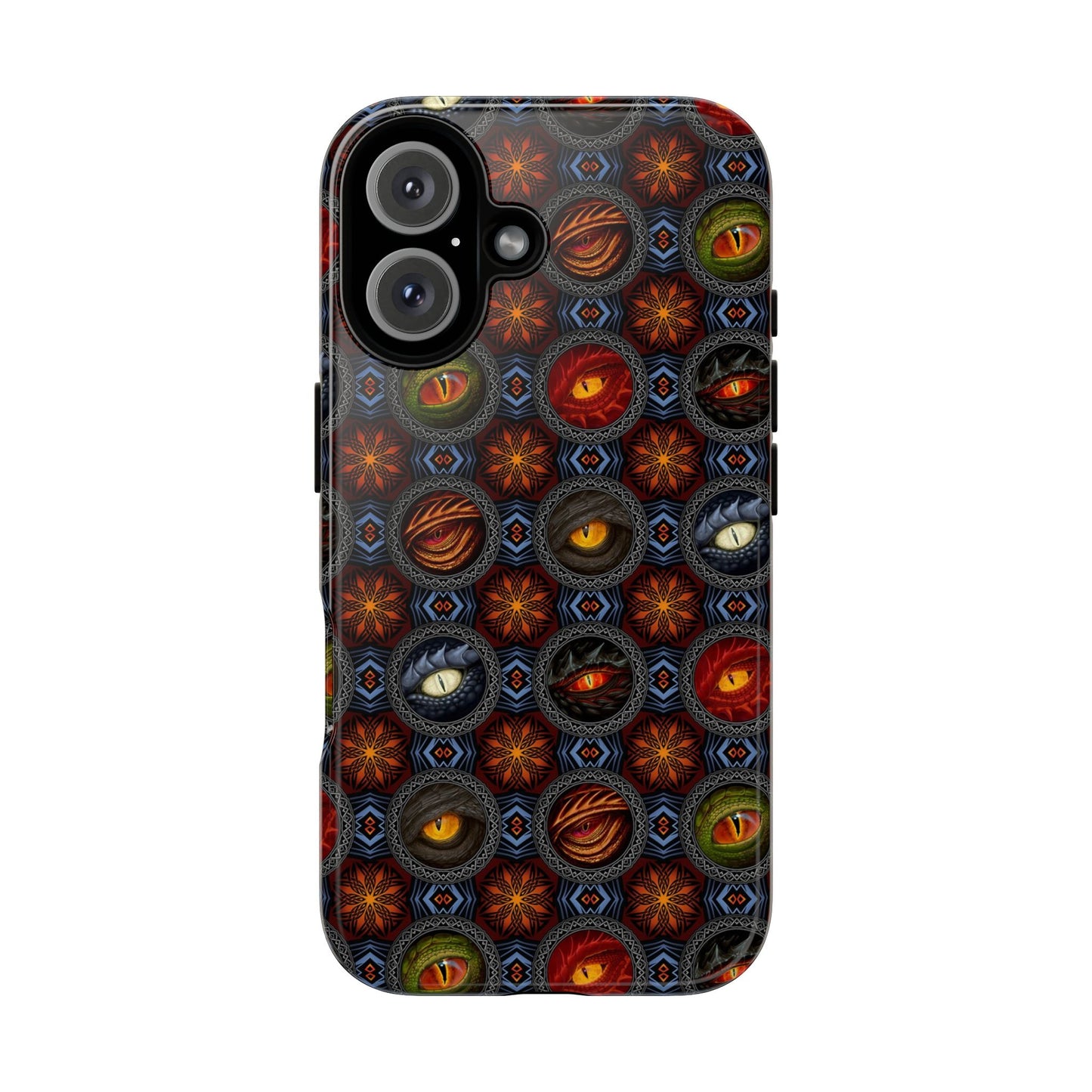 Apple I-Phone 16 (Series) Tough Case-Phone Case:  Dragons [Eyes]