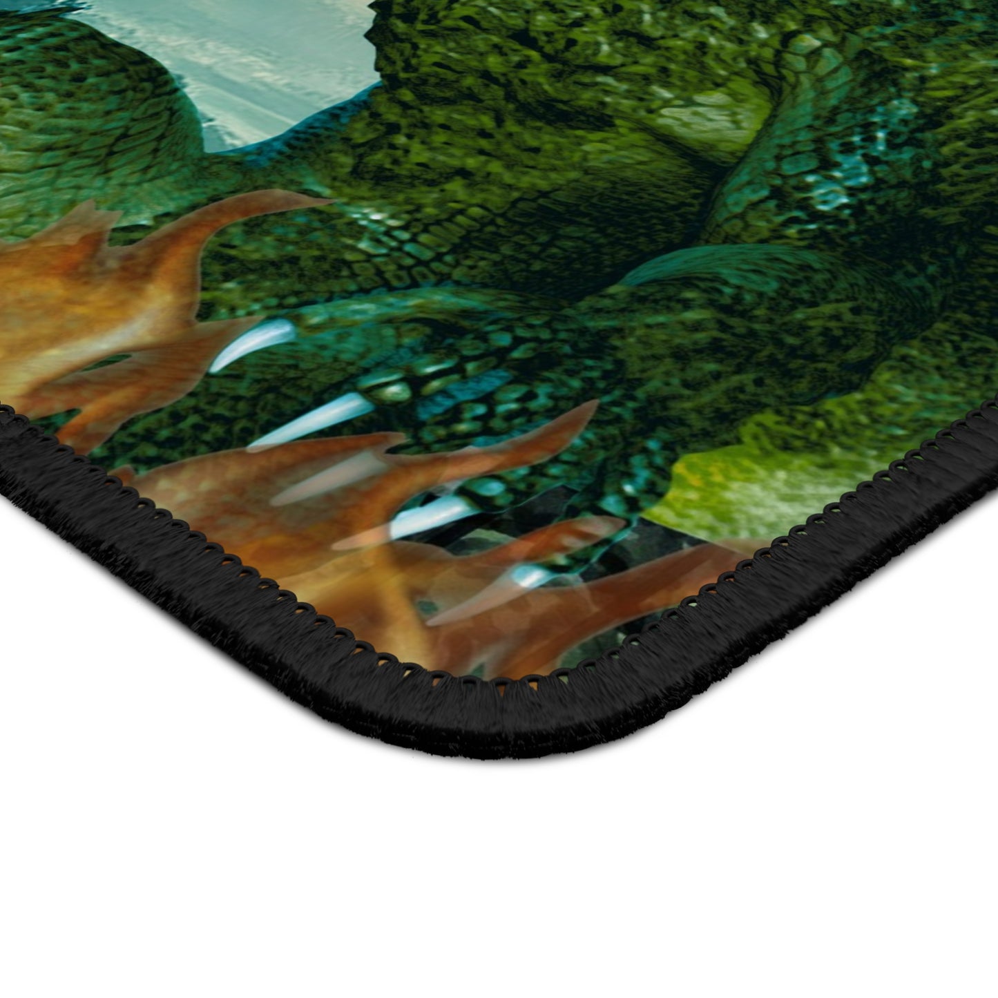 Mouse Pad-Gaming;  9x7:  Emerald Dragon [Dagon Panel]