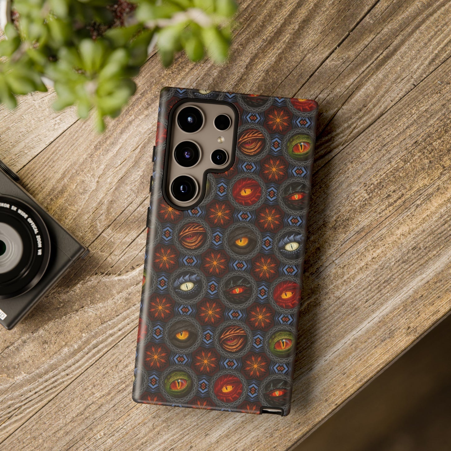 Samsung Galaxy Series Tough Case-Phone Case: Dragons [Eyes]