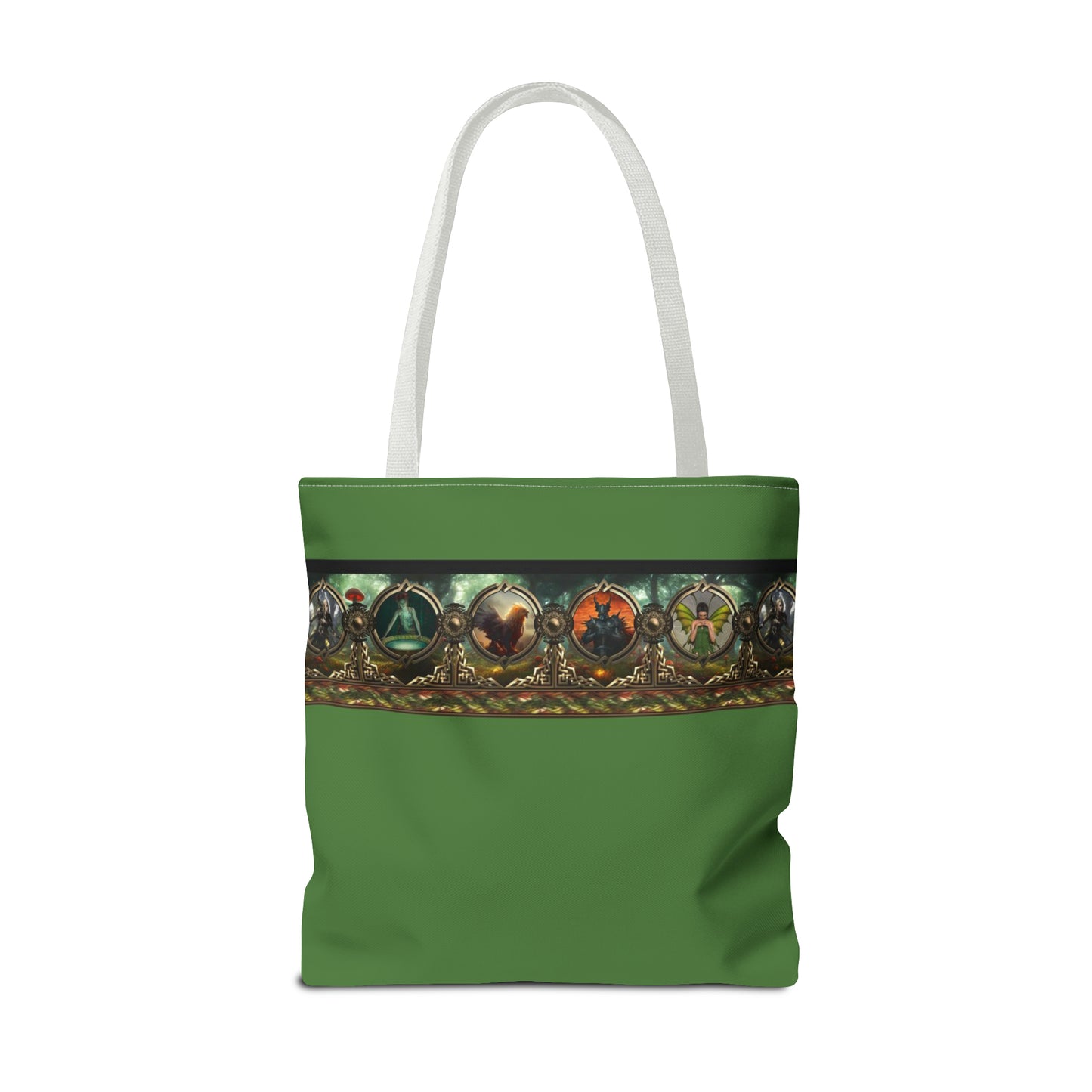 Tote Bag:  large-18x18;  "Legendary Journeys" [Border]