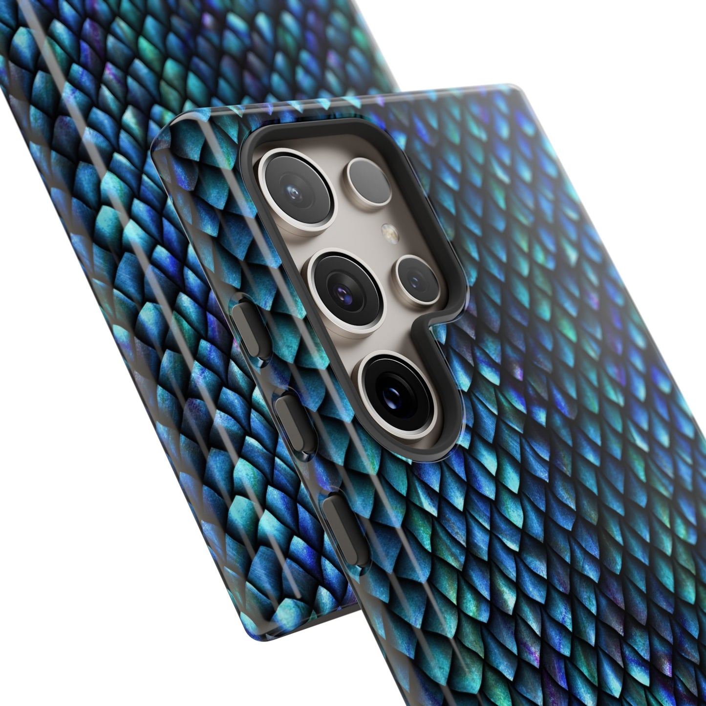 Samsung Galaxy Series Tough Case-Phone Case:  Dragons [Luminescent Scales]