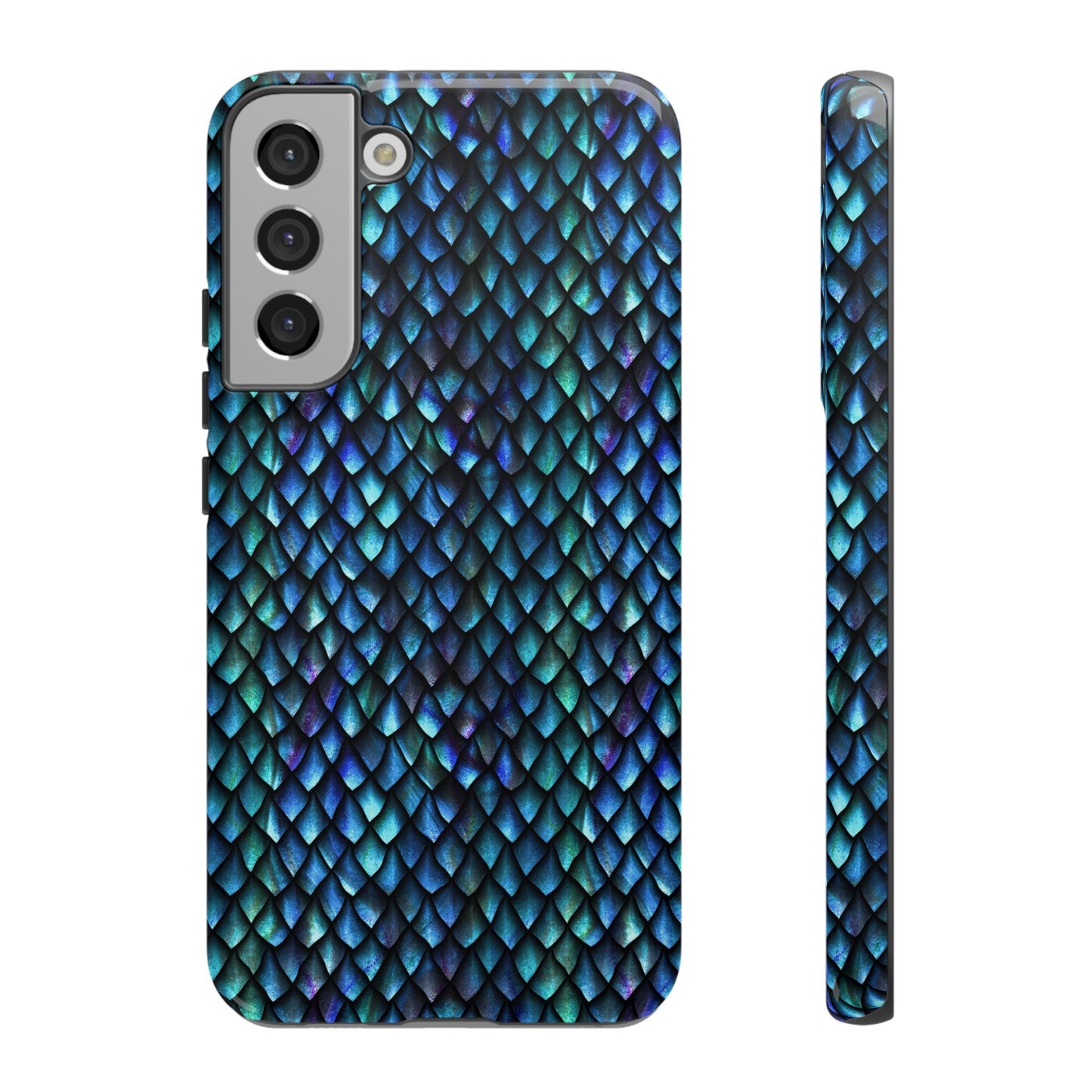 Samsung Galaxy S22 - Tough Case-Phone Case:  Dragons [Luminescent Scales]