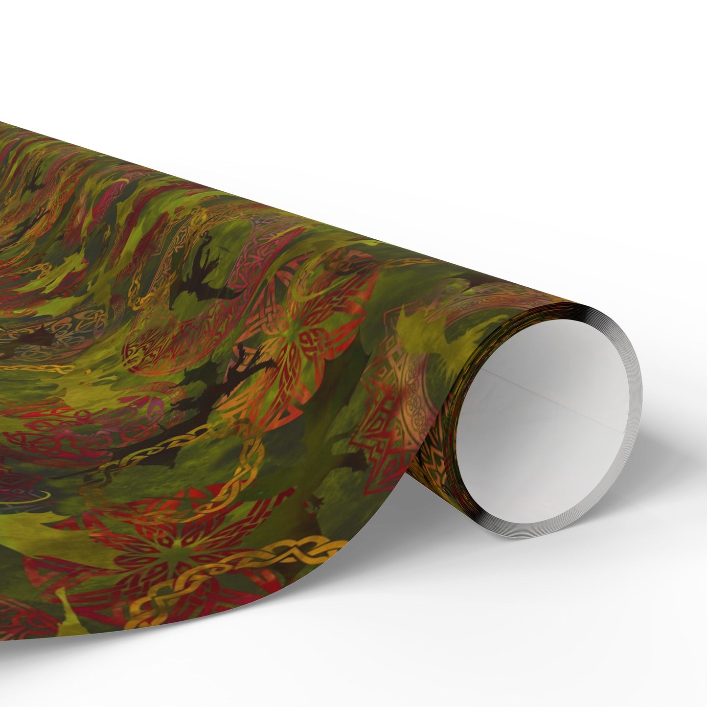 Wrapping Paper:  Dragon [Green Panel]
