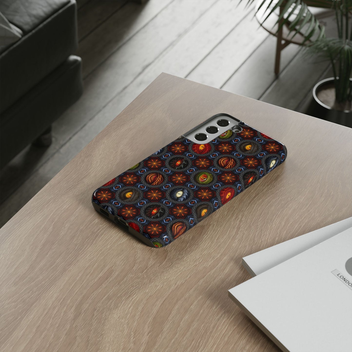Samsung Galaxy S22 - Tough Case-Phone Case:  Dragons [Eyes]
