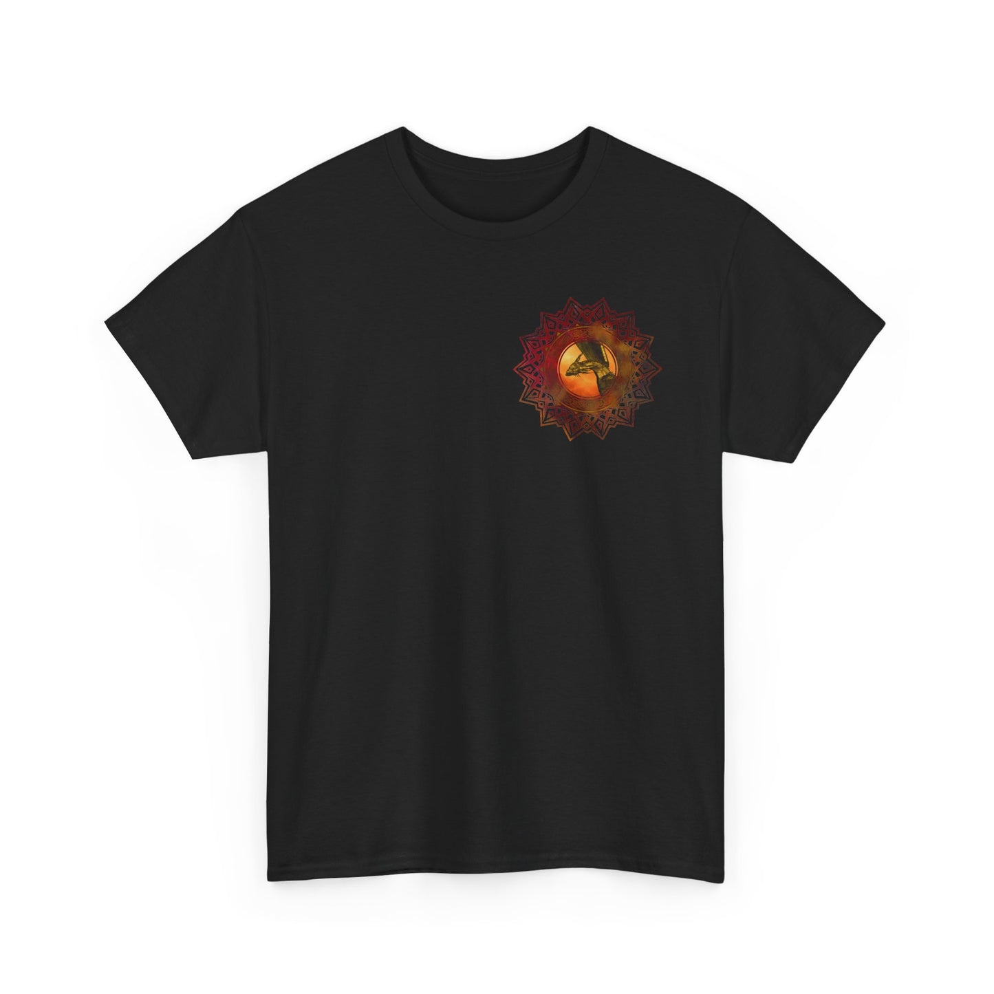 Cotton Tee-Shirt:  Dragons [Red Fury]