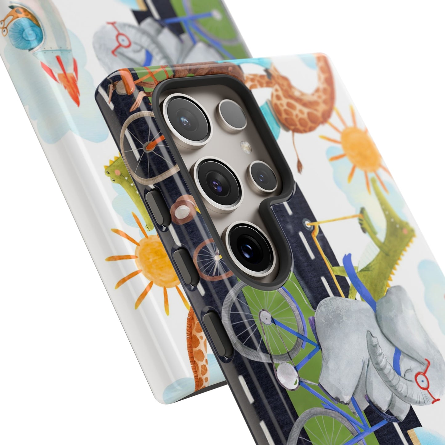 Samsung Galaxy Series Tough Case-Phone Case:  On The Go [Animals]