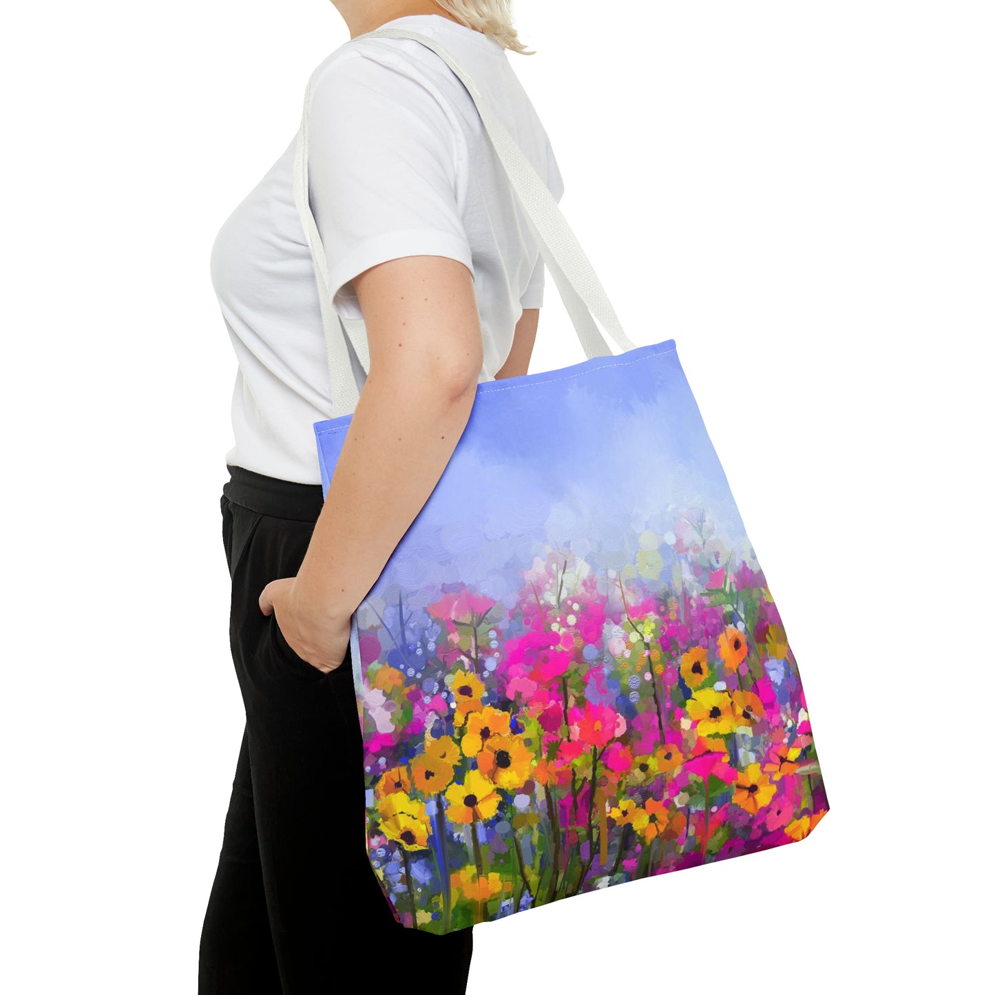 Tote Bag:  large-18x18;  "Year Of Art"