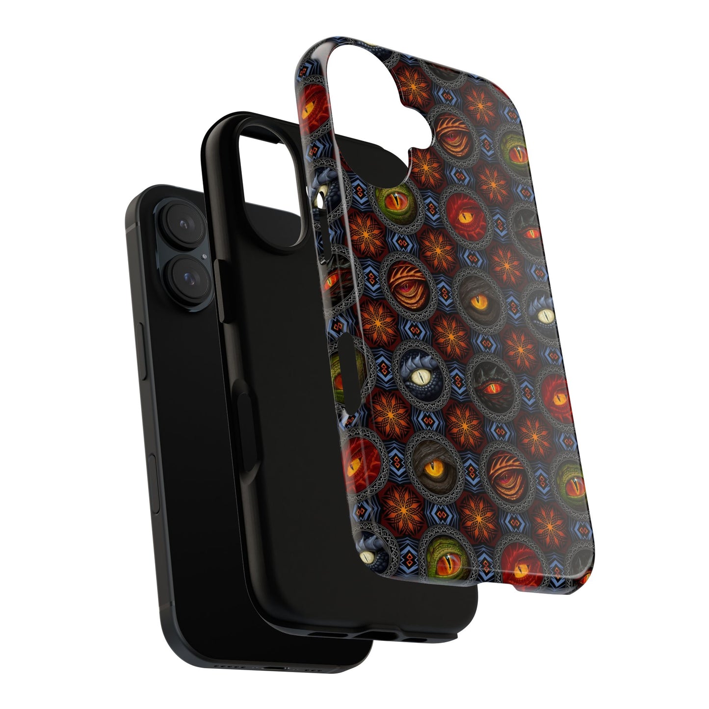 Apple I-Phone 16 (Series) Tough Case-Phone Case:  Dragons [Eyes]