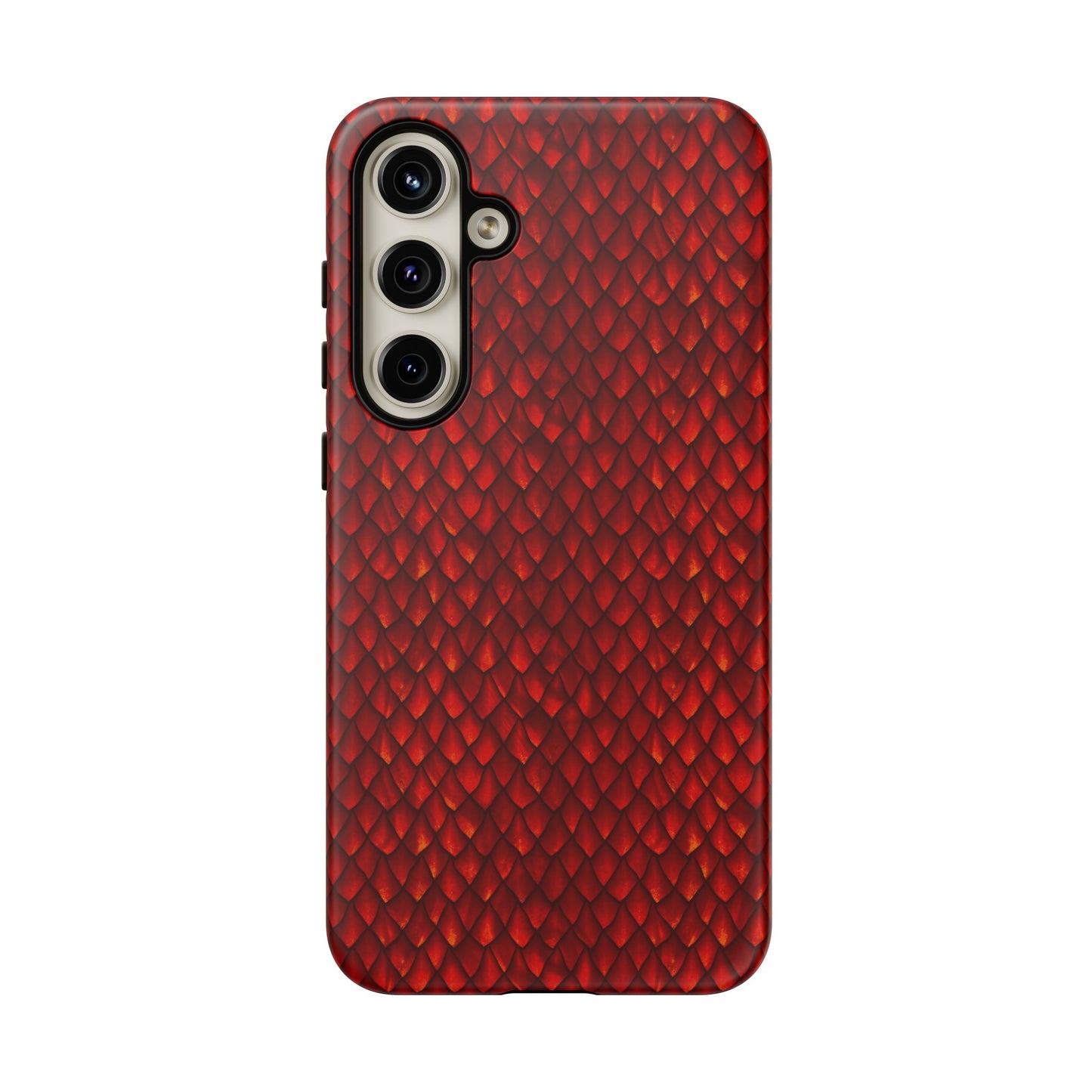 Samsung Galaxy Series Tough Case-Phone Case: Dragons [Red Scales]