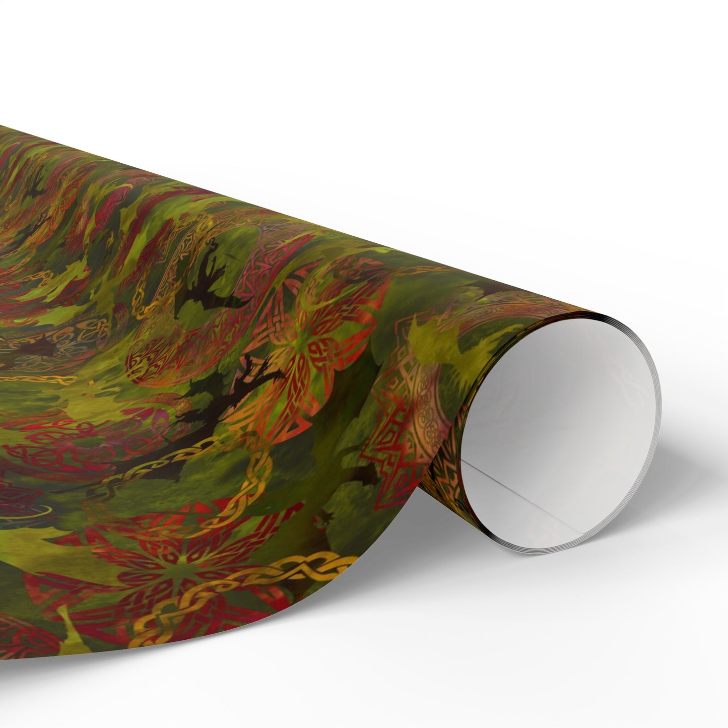 Wrapping Paper:  Dragon [Green Panel]