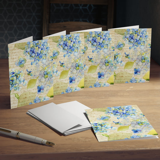 Note Cards (Blank Inside):  Leah - Script - Set of 5