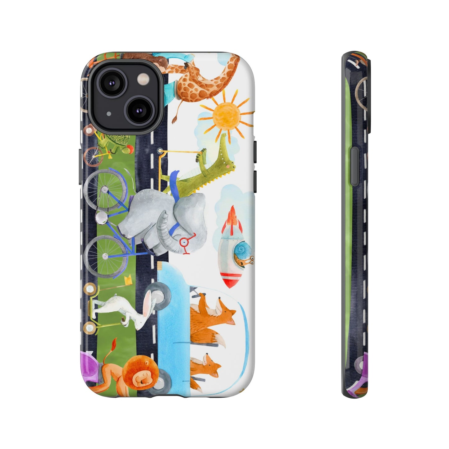 Apple I-Phone 14 (Series) Tough Case-Phone Case: On The Go [Border]