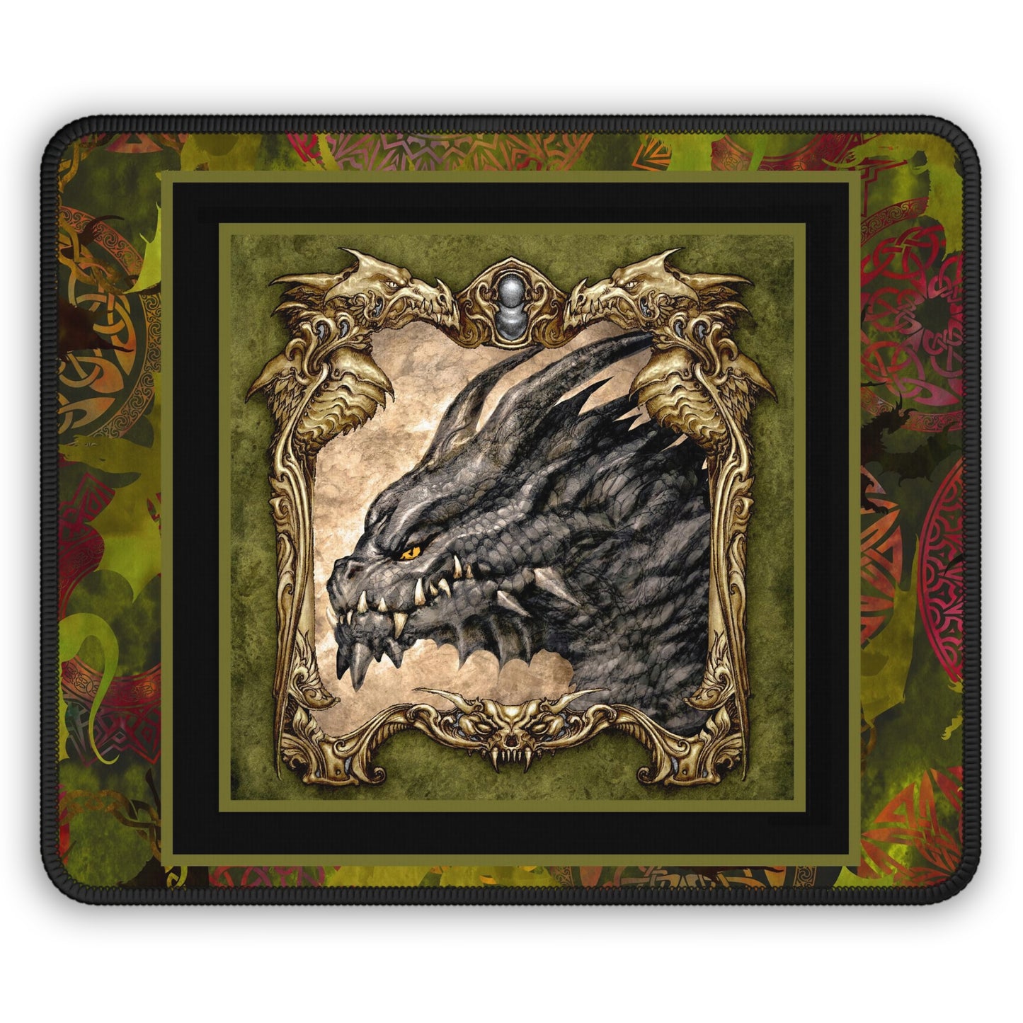 Mouse Pad-Gaming;  9x7 - "Dragons"