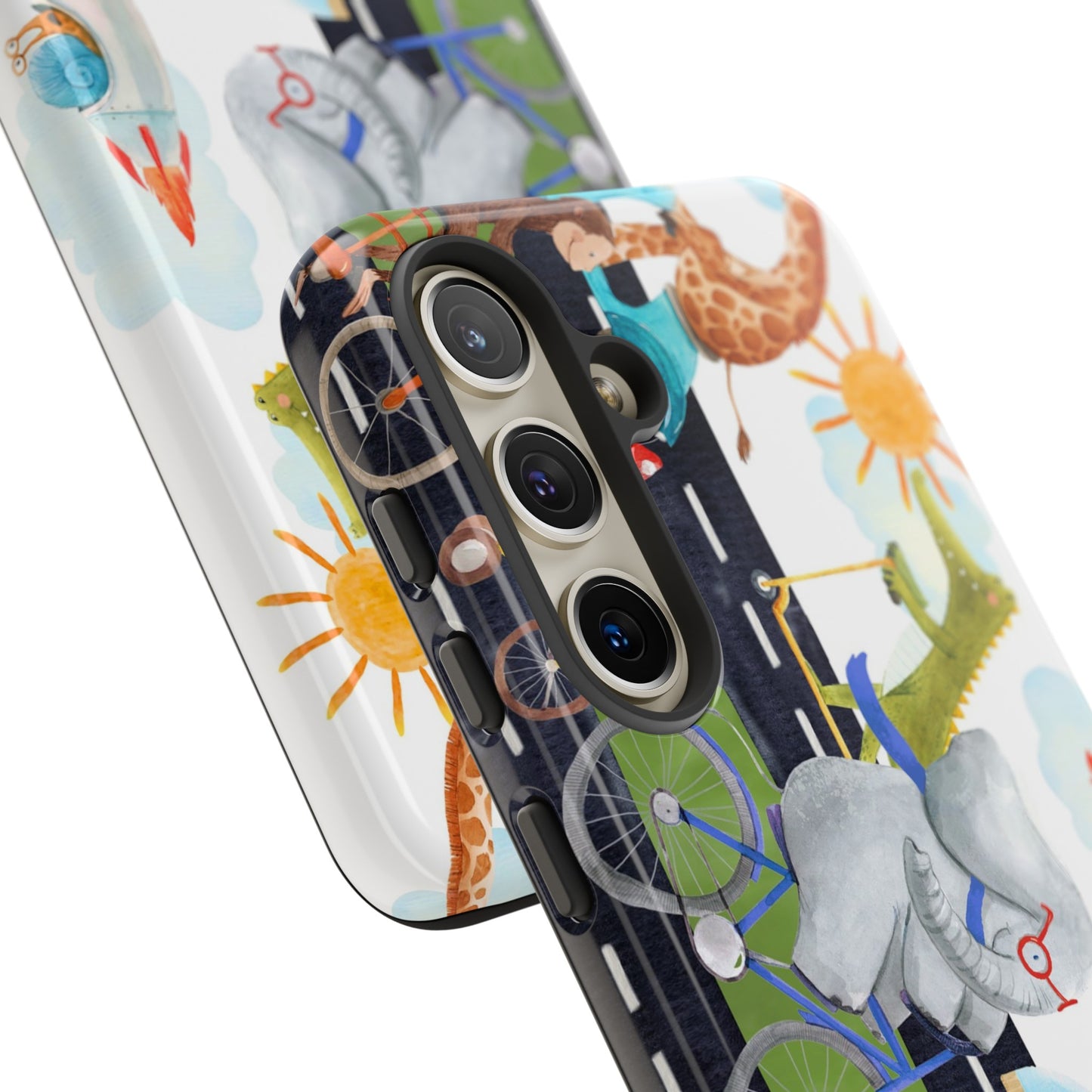 Samsung Galaxy Series Tough Case-Phone Case:  On The Go [Animals]