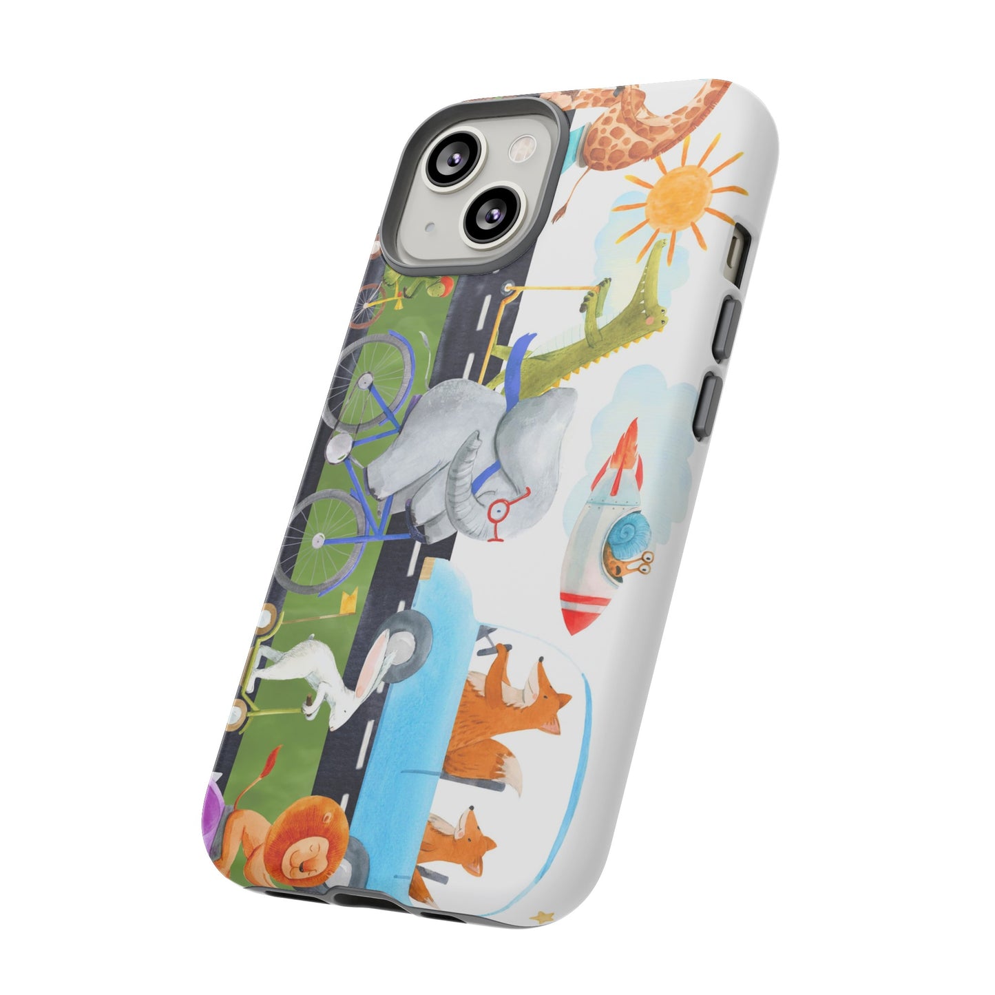 Apple I-Phone 14 (Series) Tough Case-Phone Case: On The Go [Border]