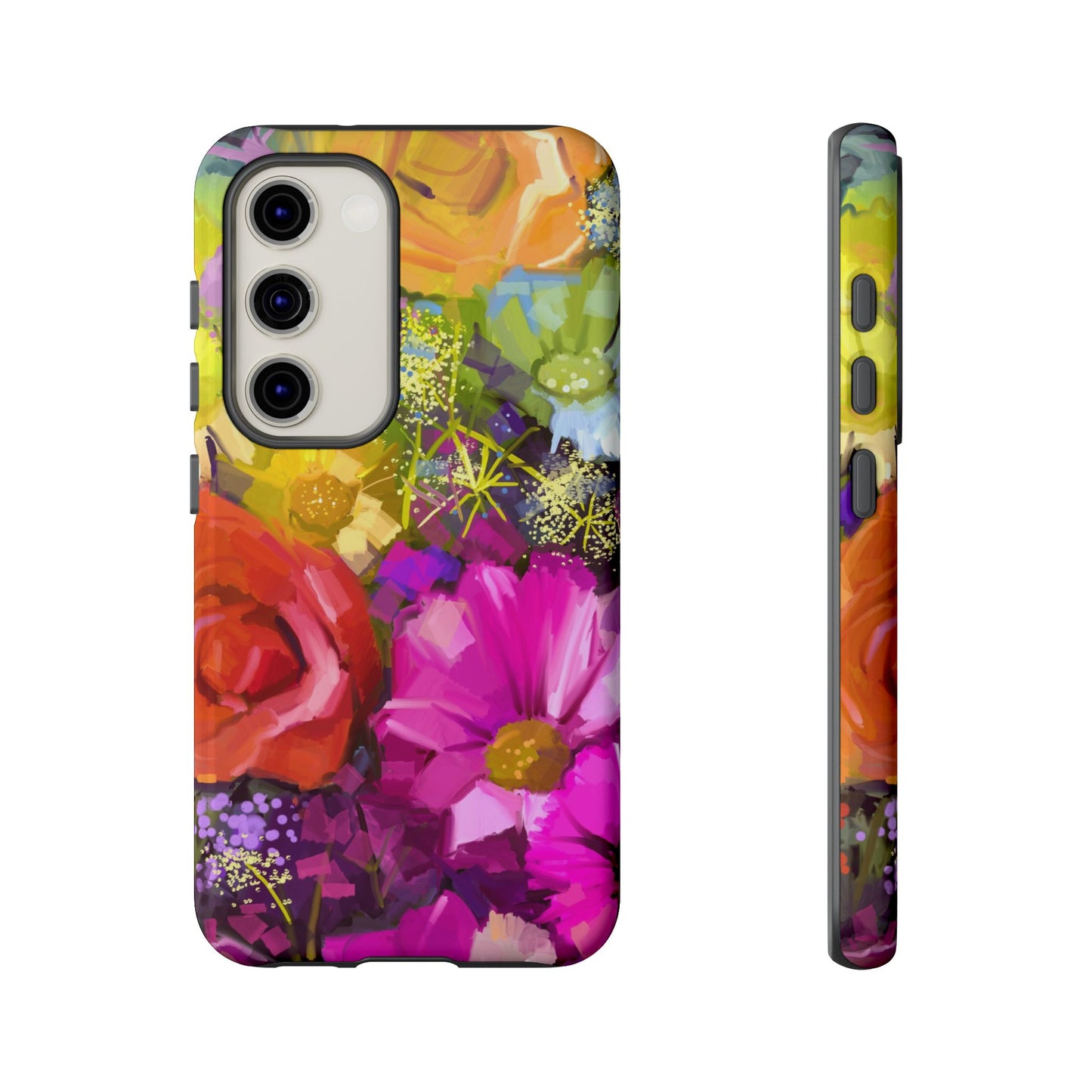 Samsung Galaxy S23 - Tough Case-Phone Case:  Year of Art [Flowers]