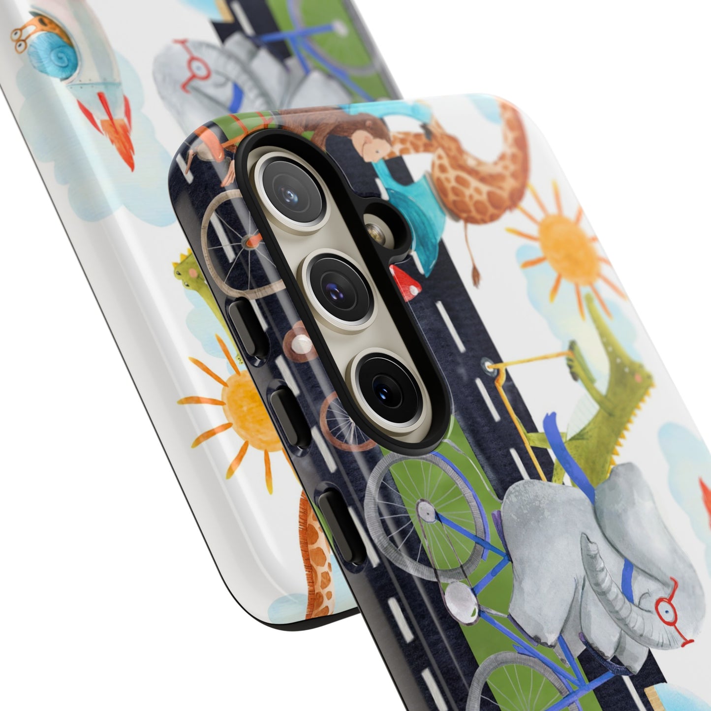 Samsung Galaxy Series Tough Case-Phone Case:  On The Go [Animals]