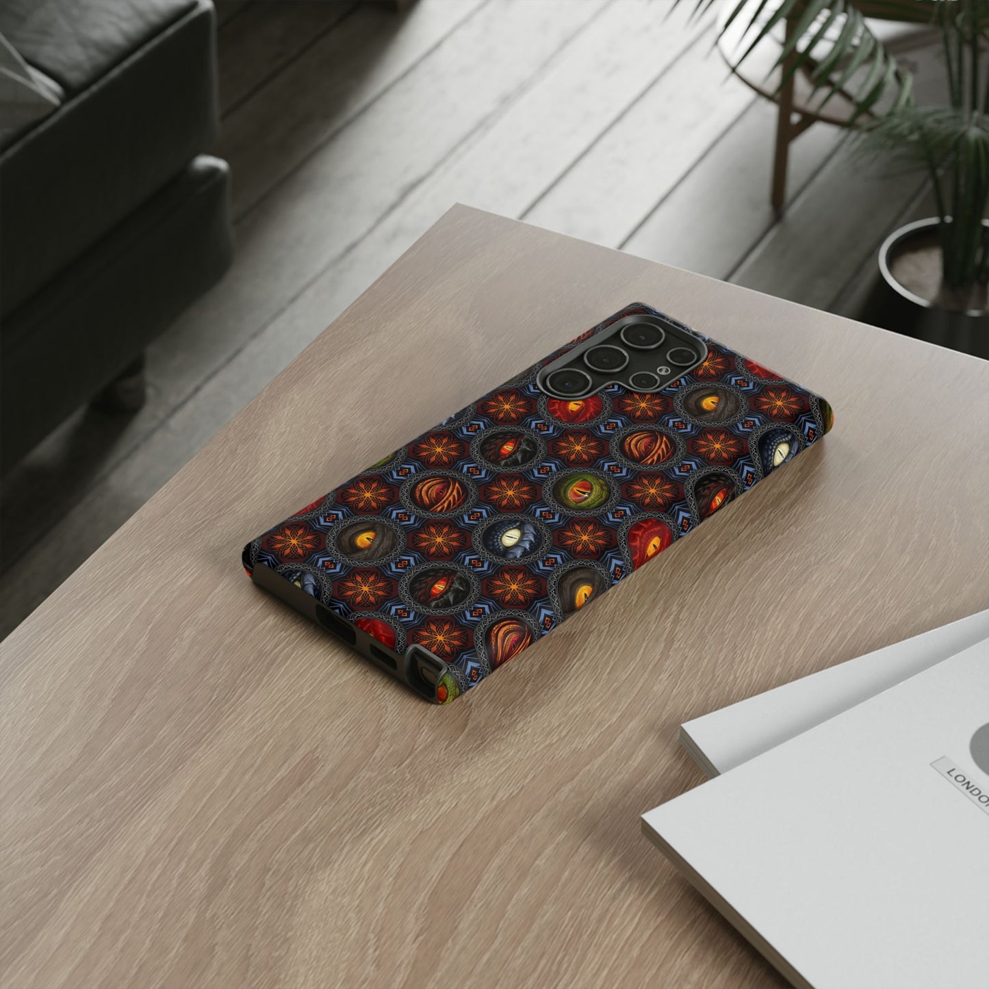 Samsung Galaxy S22 - Tough Case-Phone Case:  Dragons [Eyes]