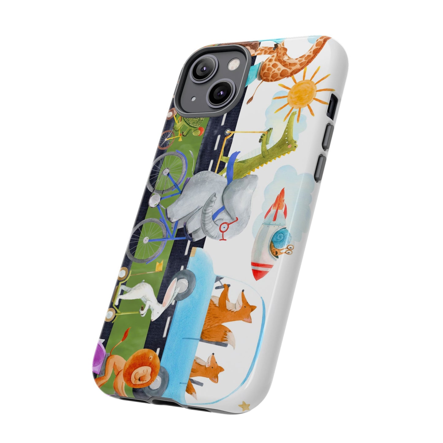 Apple I-Phone 14 (Series) Tough Case-Phone Case: On The Go [Border]