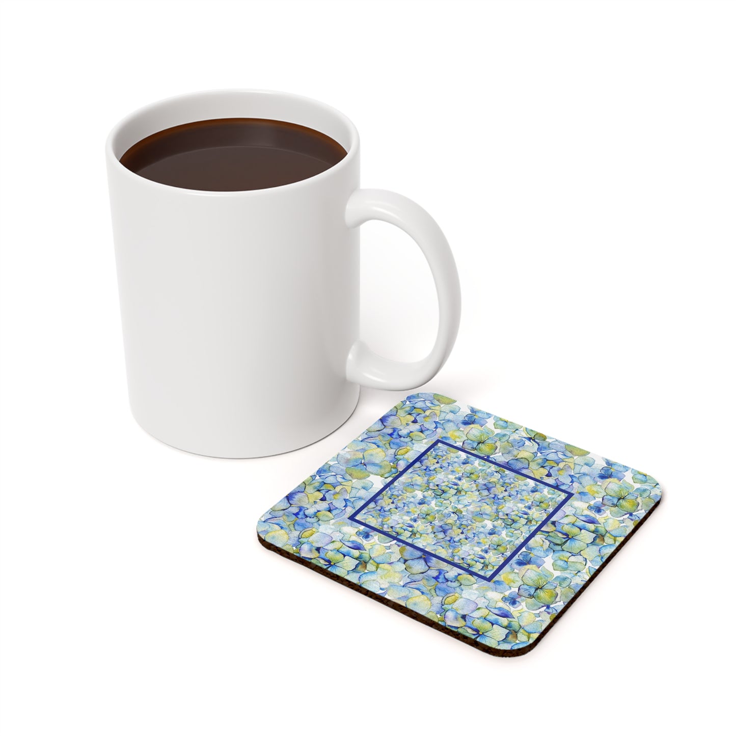 Coaster Set; Cork Backed - "Leah" From In The Beginning"