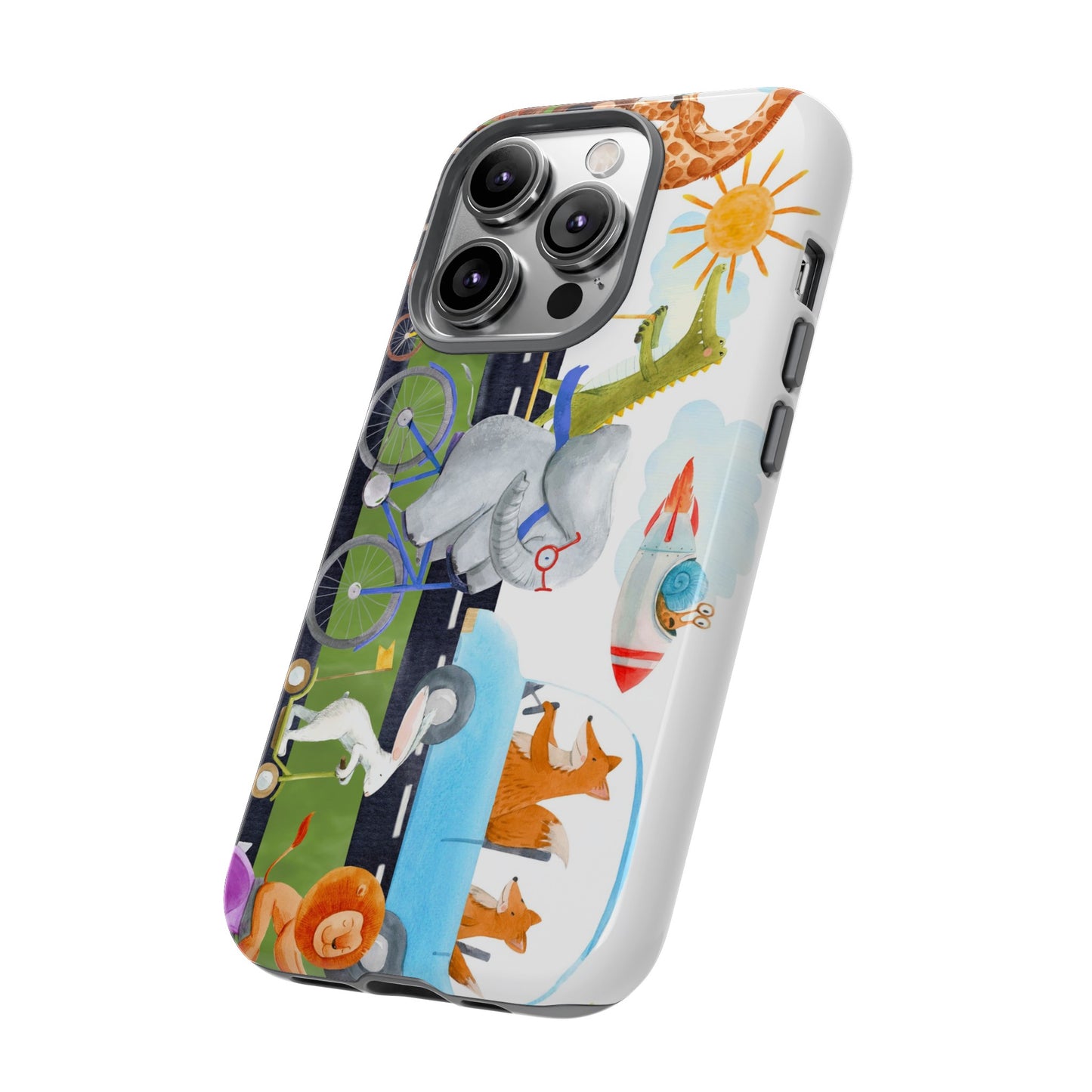 Apple I-Phone 14 (Series) Tough Case-Phone Case: On The Go [Border]