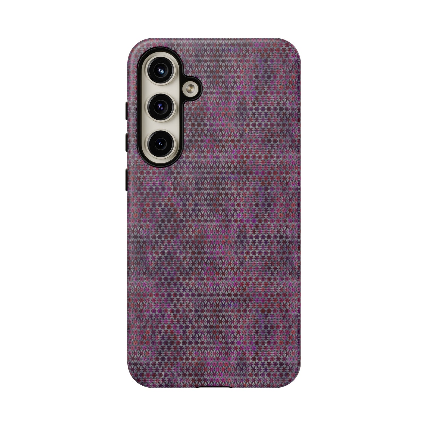 Samsung Galaxy Series Tough Case-Phone Case: Sci-Fi [Purple Barbs]