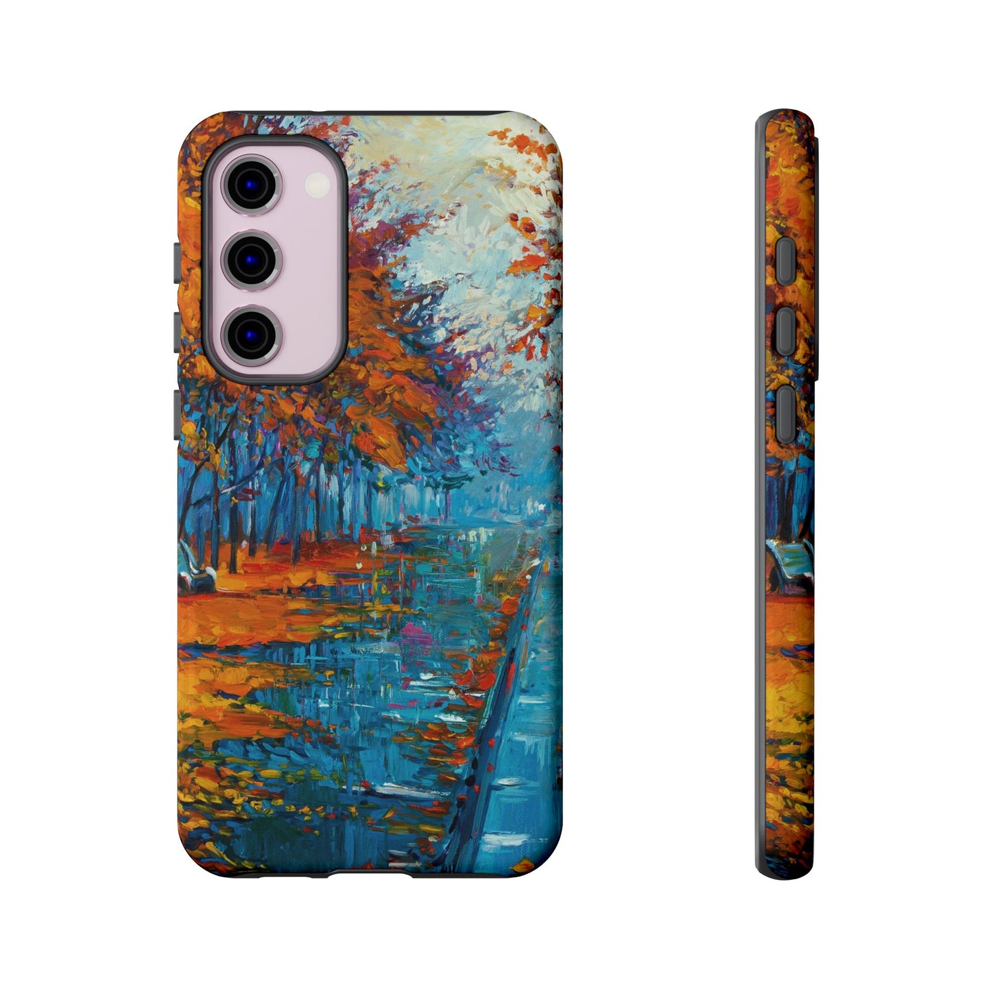 Samsung Galaxy S23 - Tough Case-Phone Case:  Year of Art-Park Bench