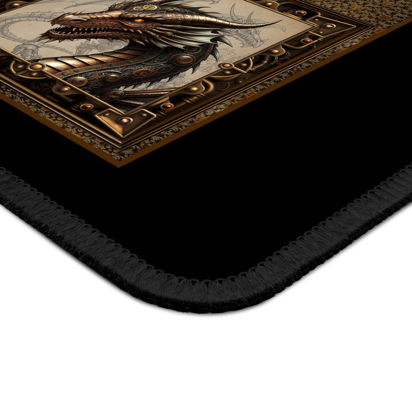 Mouse Pad-Gaming;  9x7:  Steampunk Dragon [Dagon-Profiles]